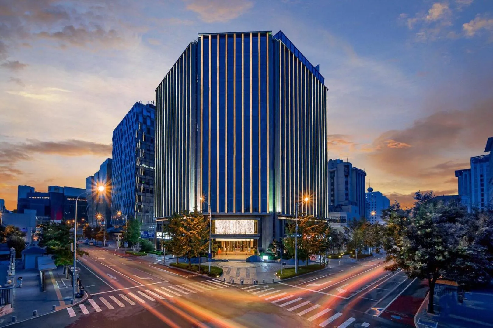 Property building in Pan Pacific Beijing