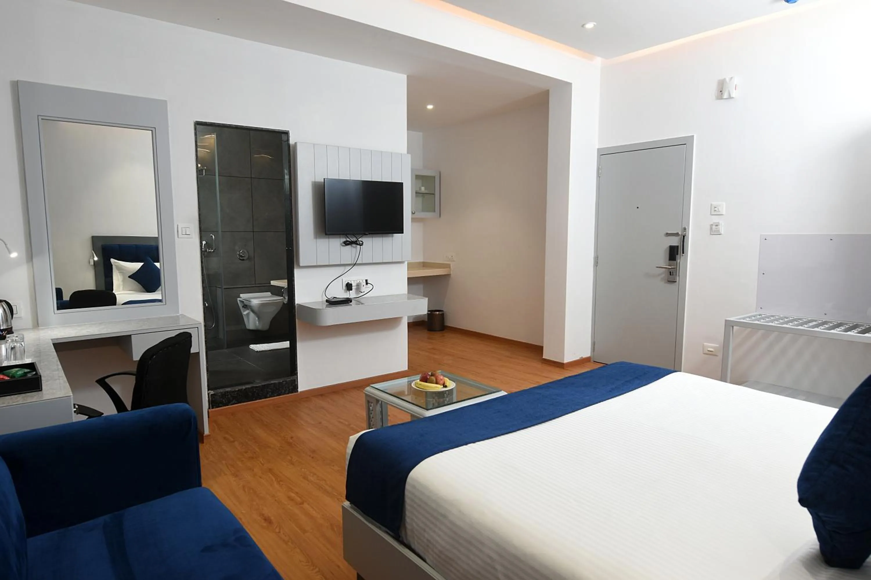 Bed in Kyriad Hotel Pimpri