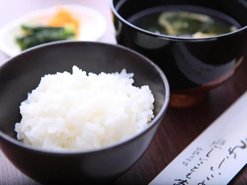 Food close-up in Shinano Sou