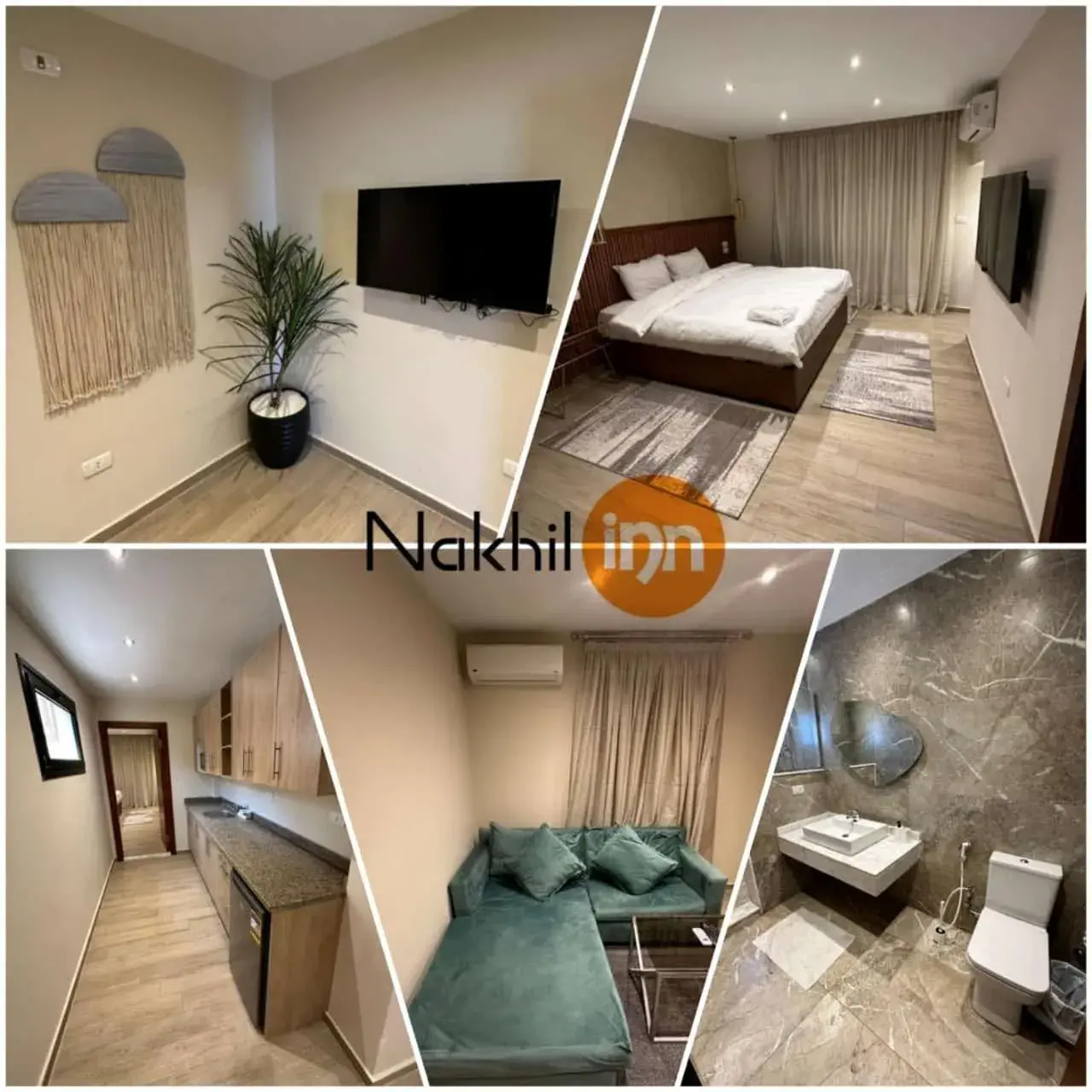 One-Bedroom Apartment in Nakhil Inn Residence One-Bedroom Apartment in Nakhil Inn Residence