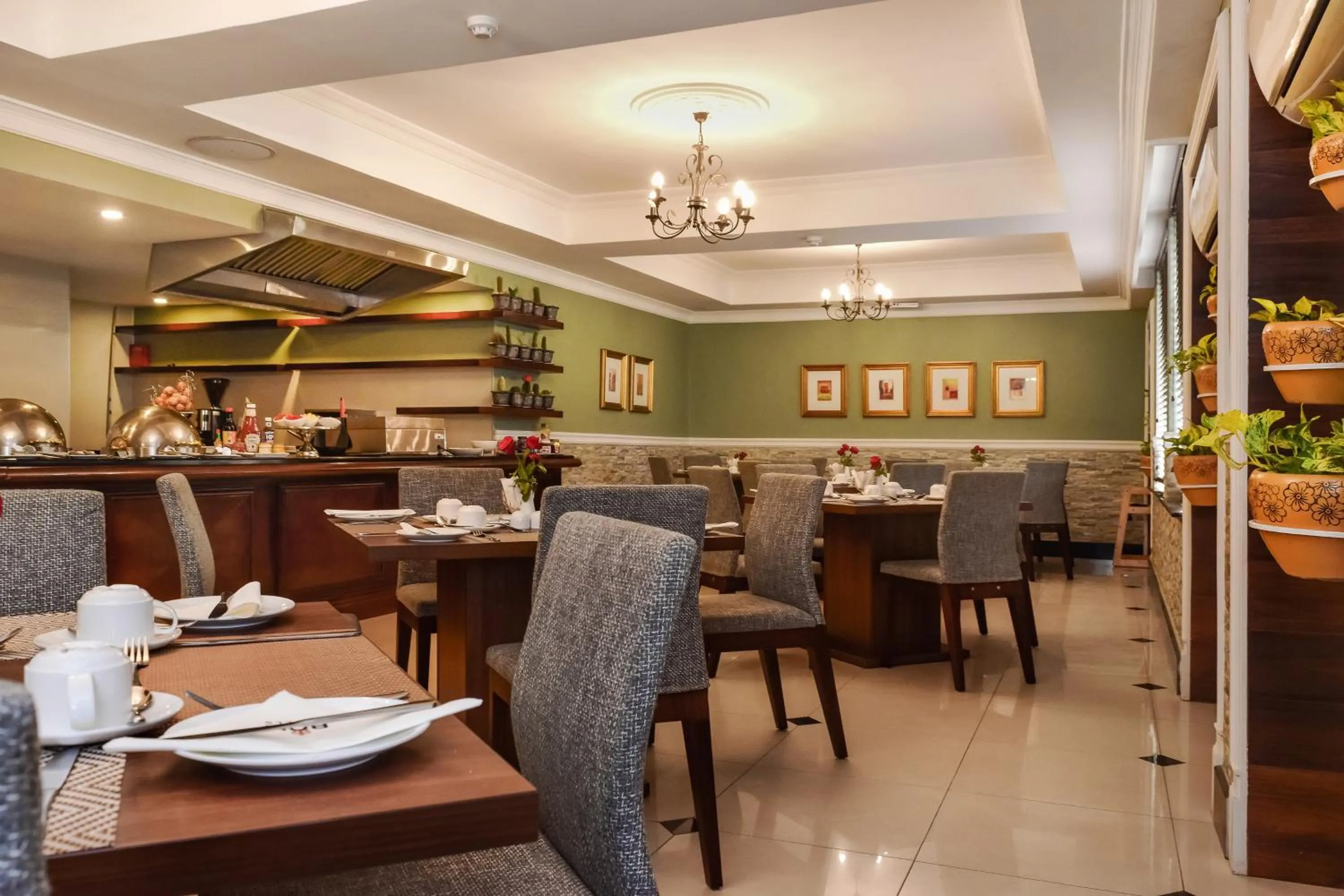 Breakfast in BON Hotel Abuja