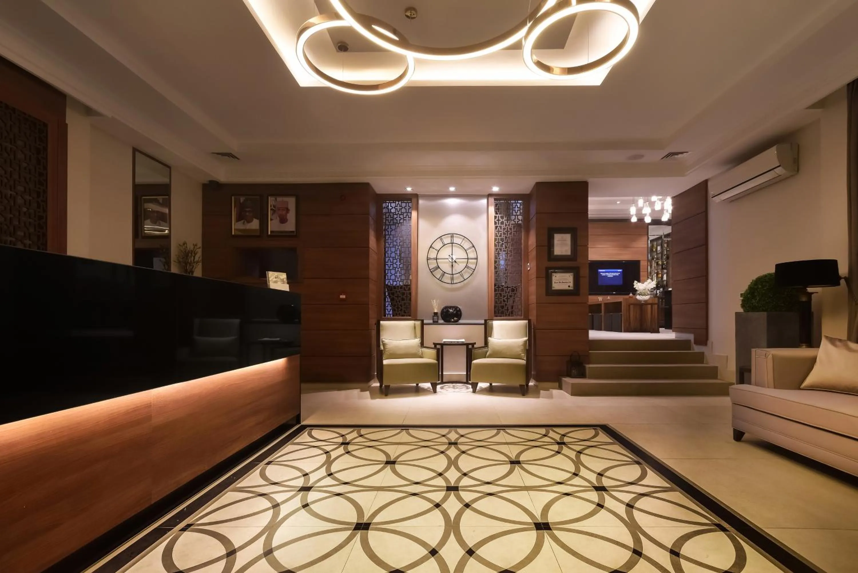 Lobby or reception in BON Hotel Abuja