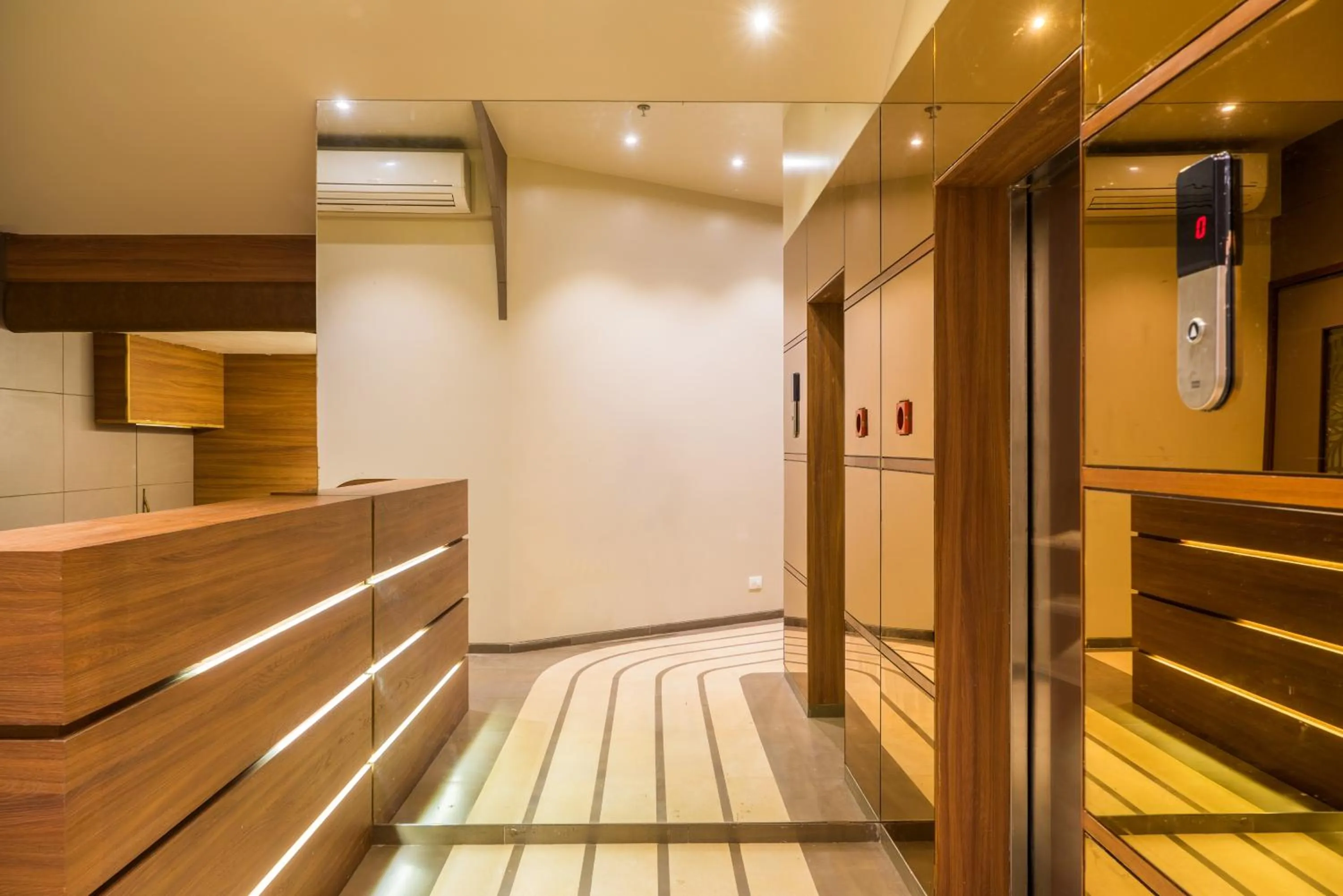 Lobby or reception in Treebo Olive Nest