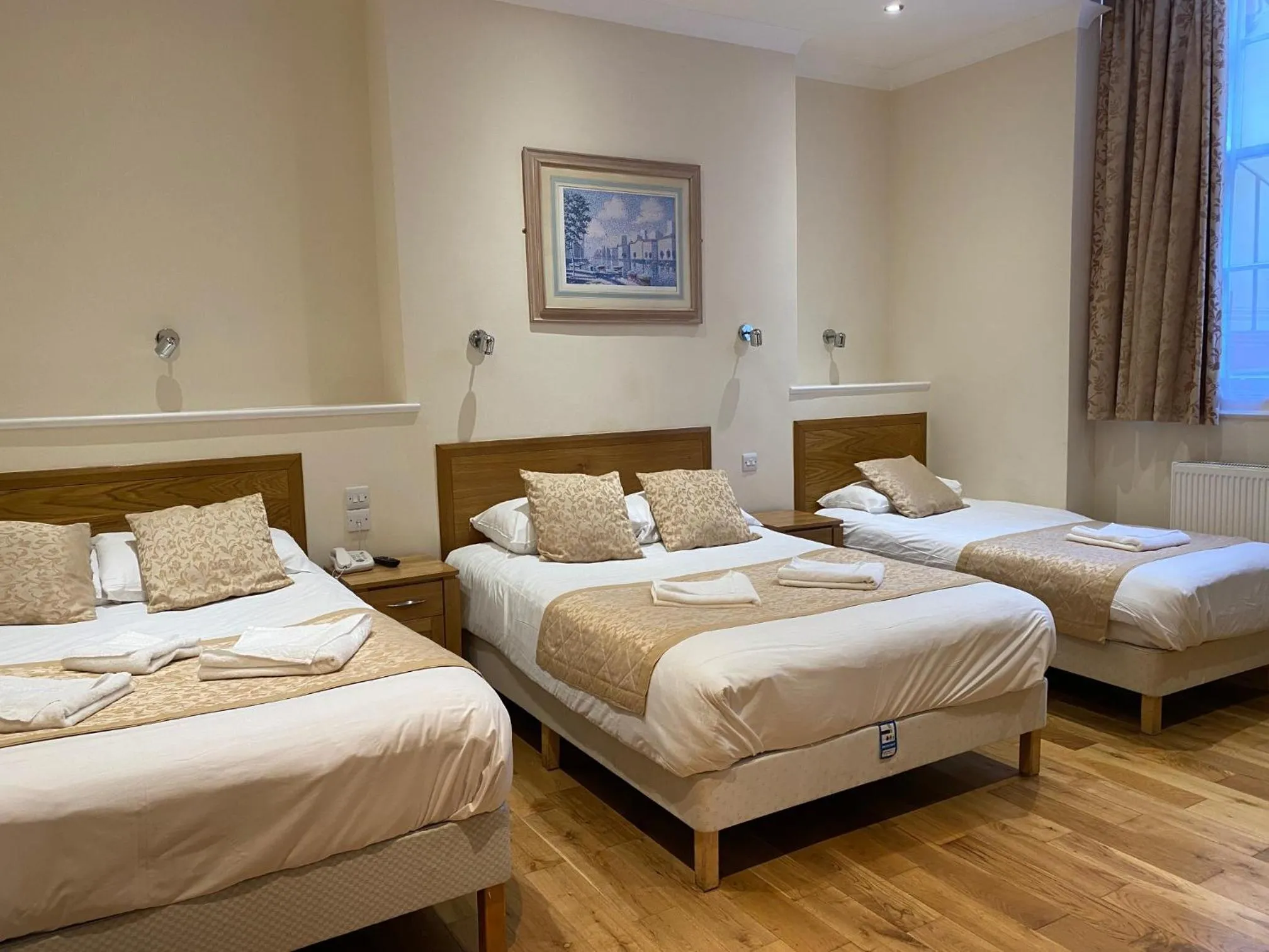 Bed in Belvedere Hotel