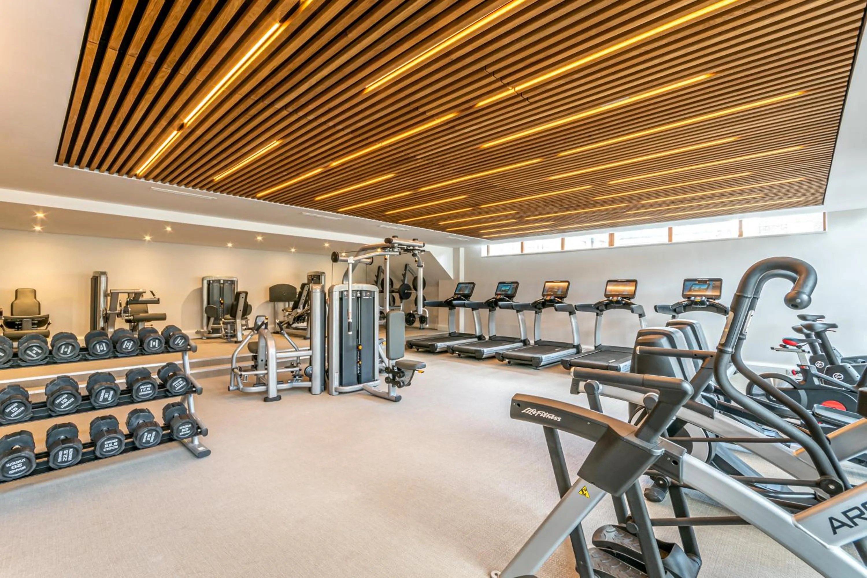 Fitness centre/facilities in Harbour Hotel & Spa Richmond