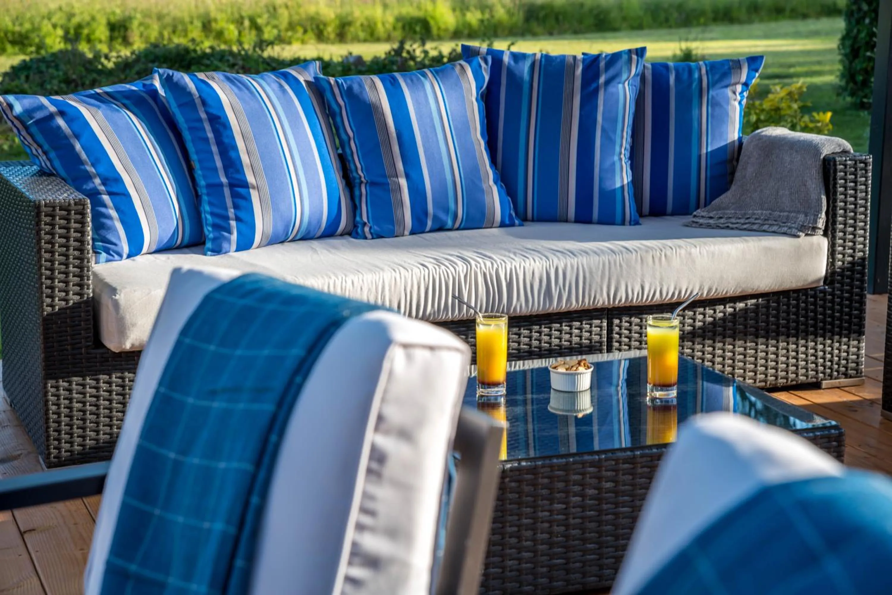 Patio in Carnac Lodge Hotel & Spa