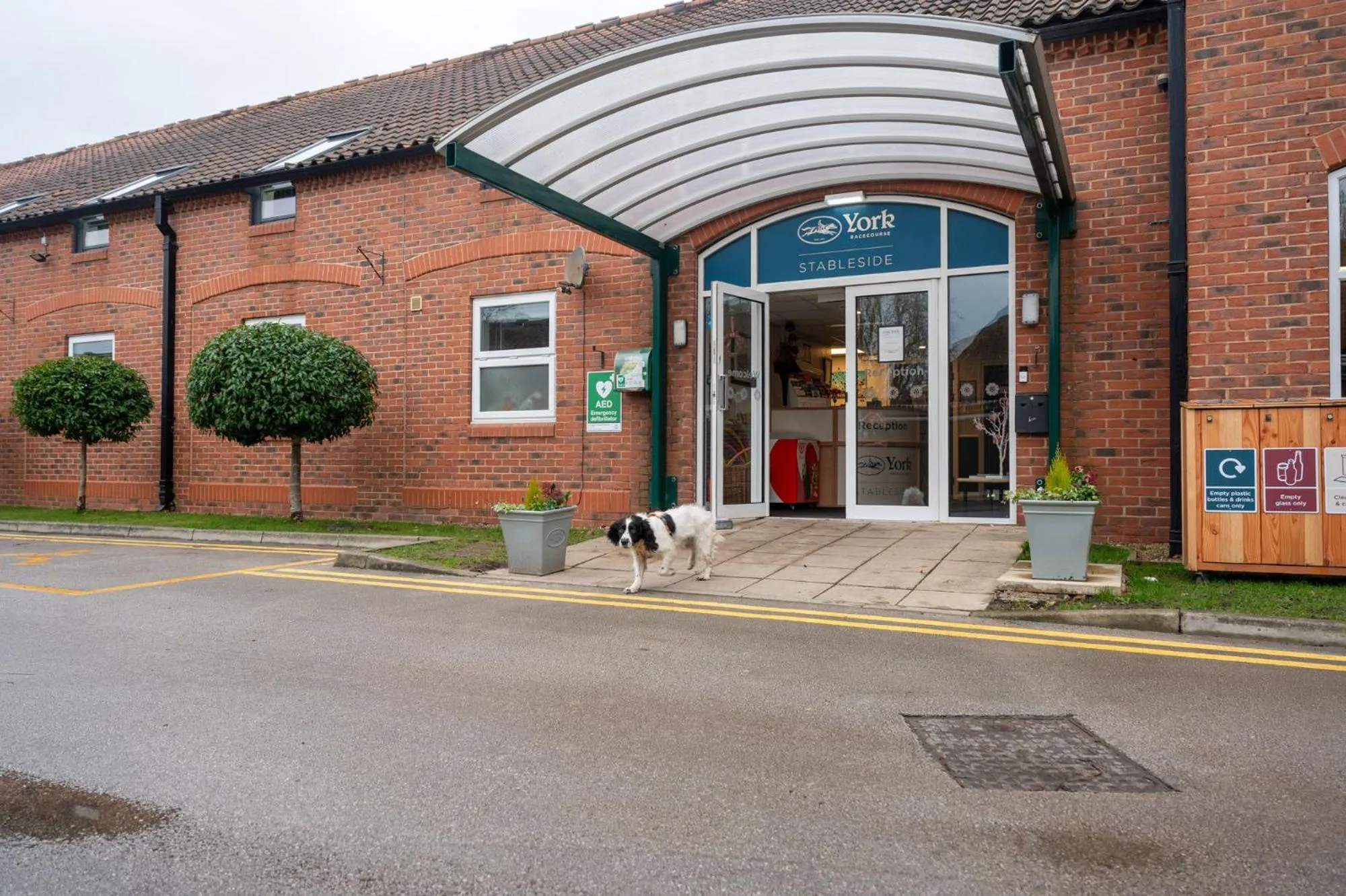 Property building in Stableside Hostel at York Racecourse
