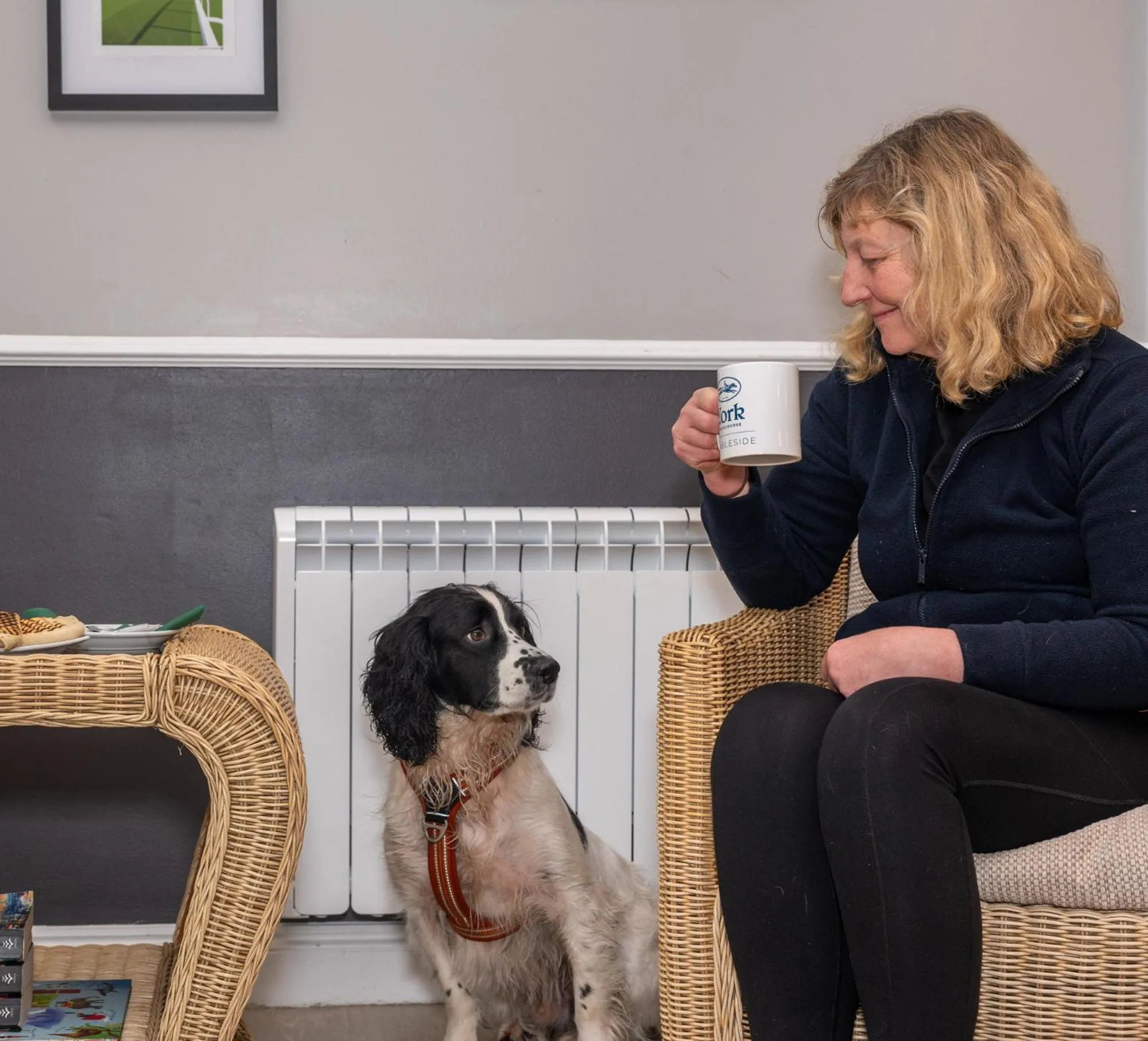 Restaurant/places to eat in Stableside Hostel at York Racecourse