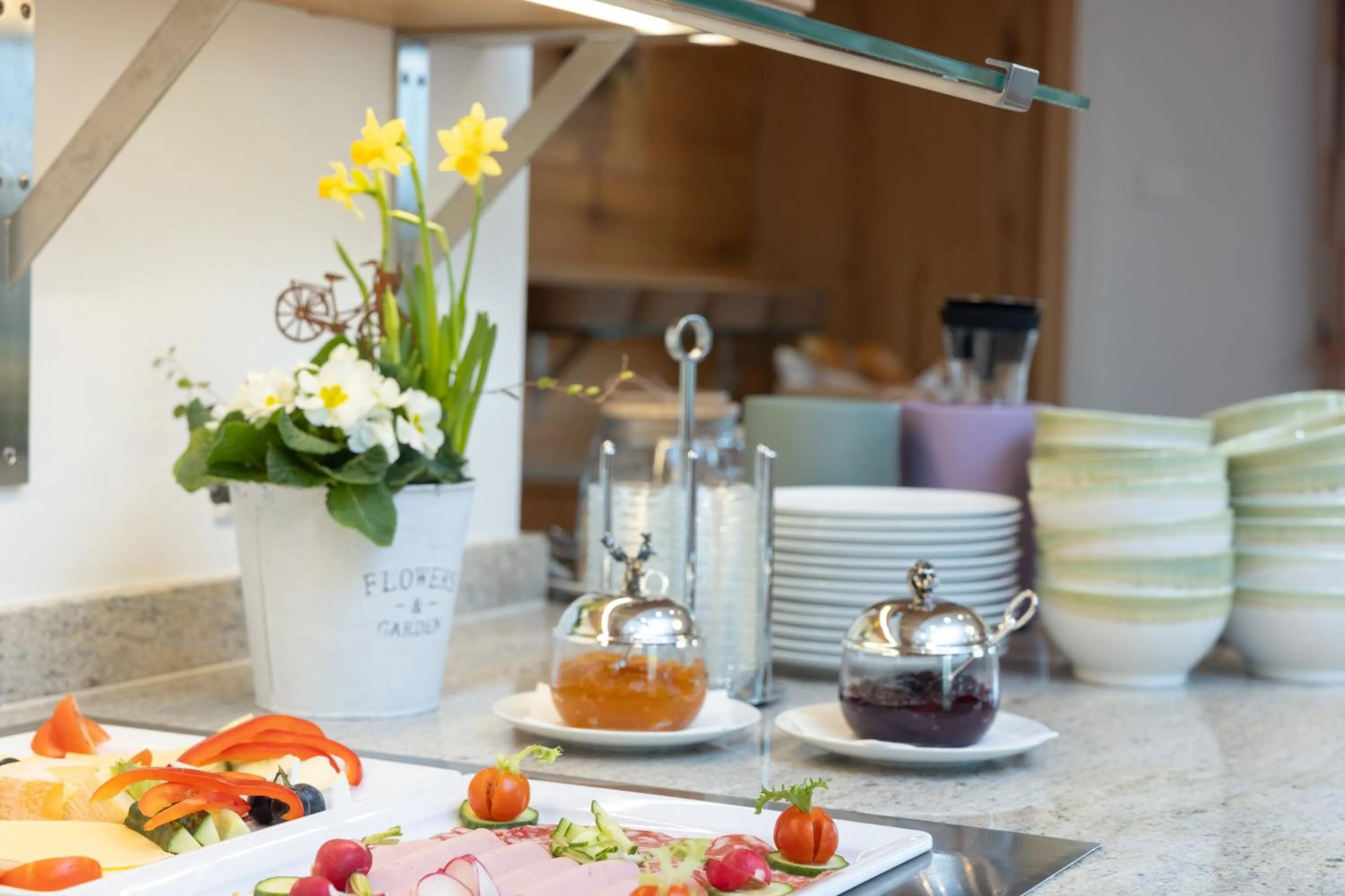 Breakfast in Landhotel Steigenhaus