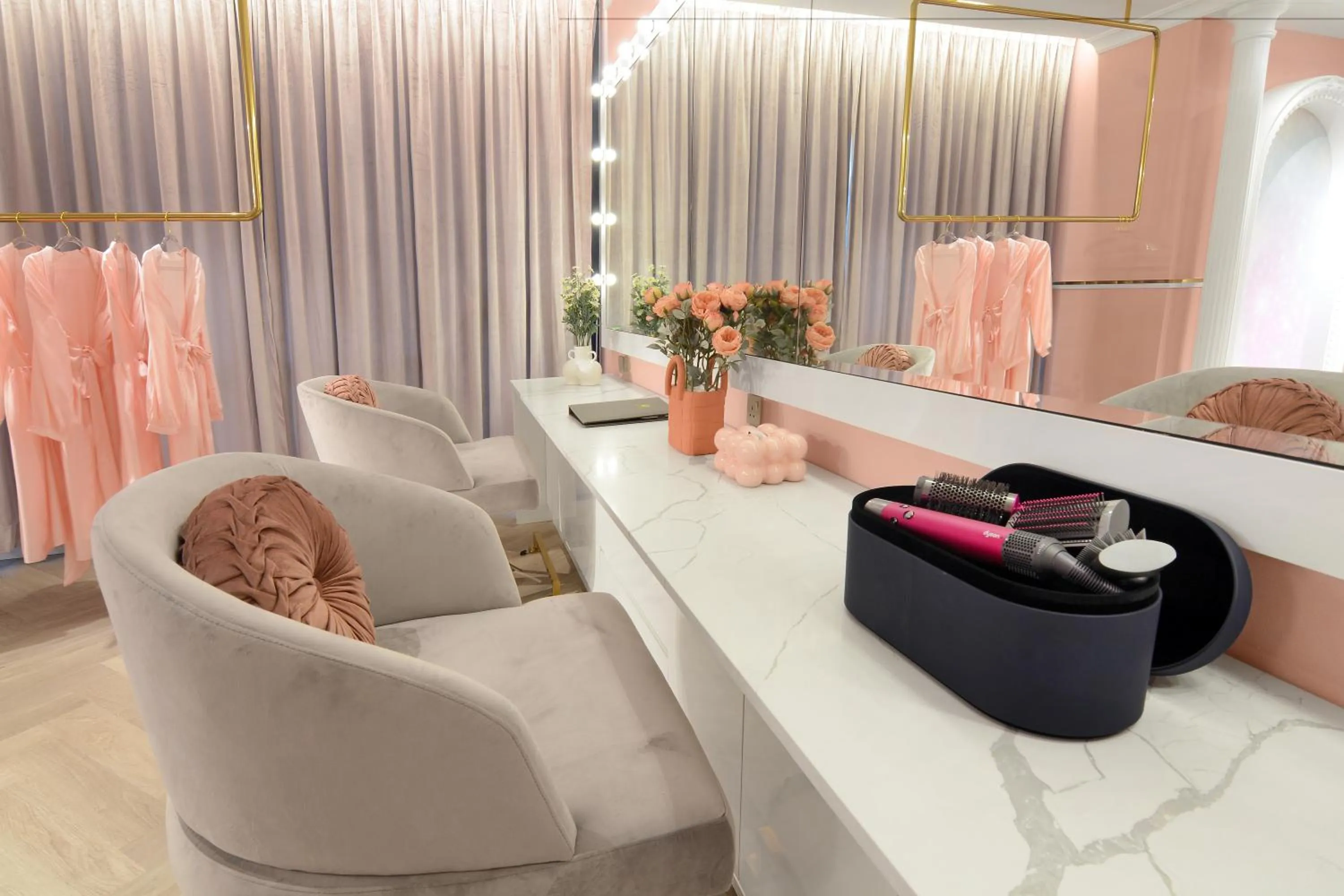 hair dresser in The Granite Luxury Hotel Penang