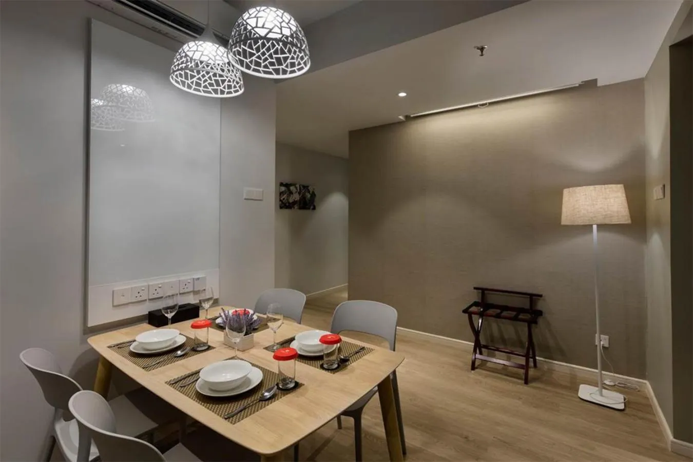 Dining area in The Granite Luxury Hotel Penang