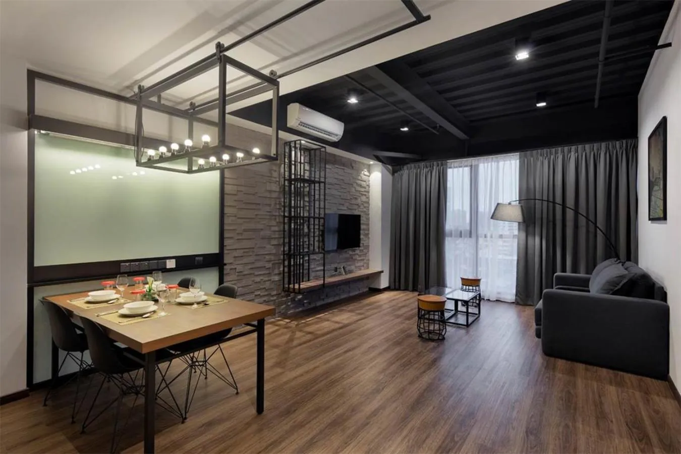 Living room in The Granite Luxury Hotel Penang