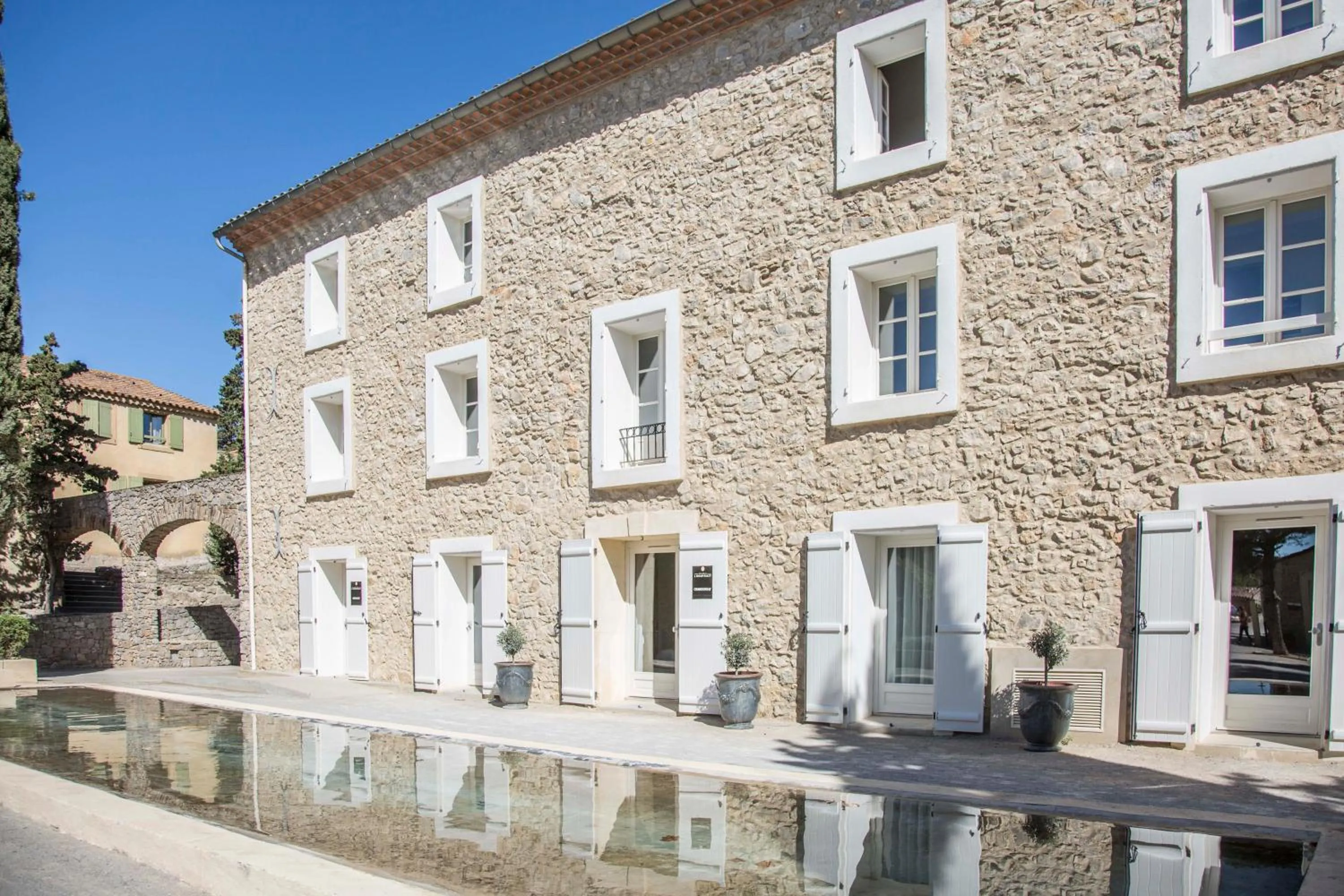 Property building in Château L'Hospitalet Wine Resort Beach & Spa