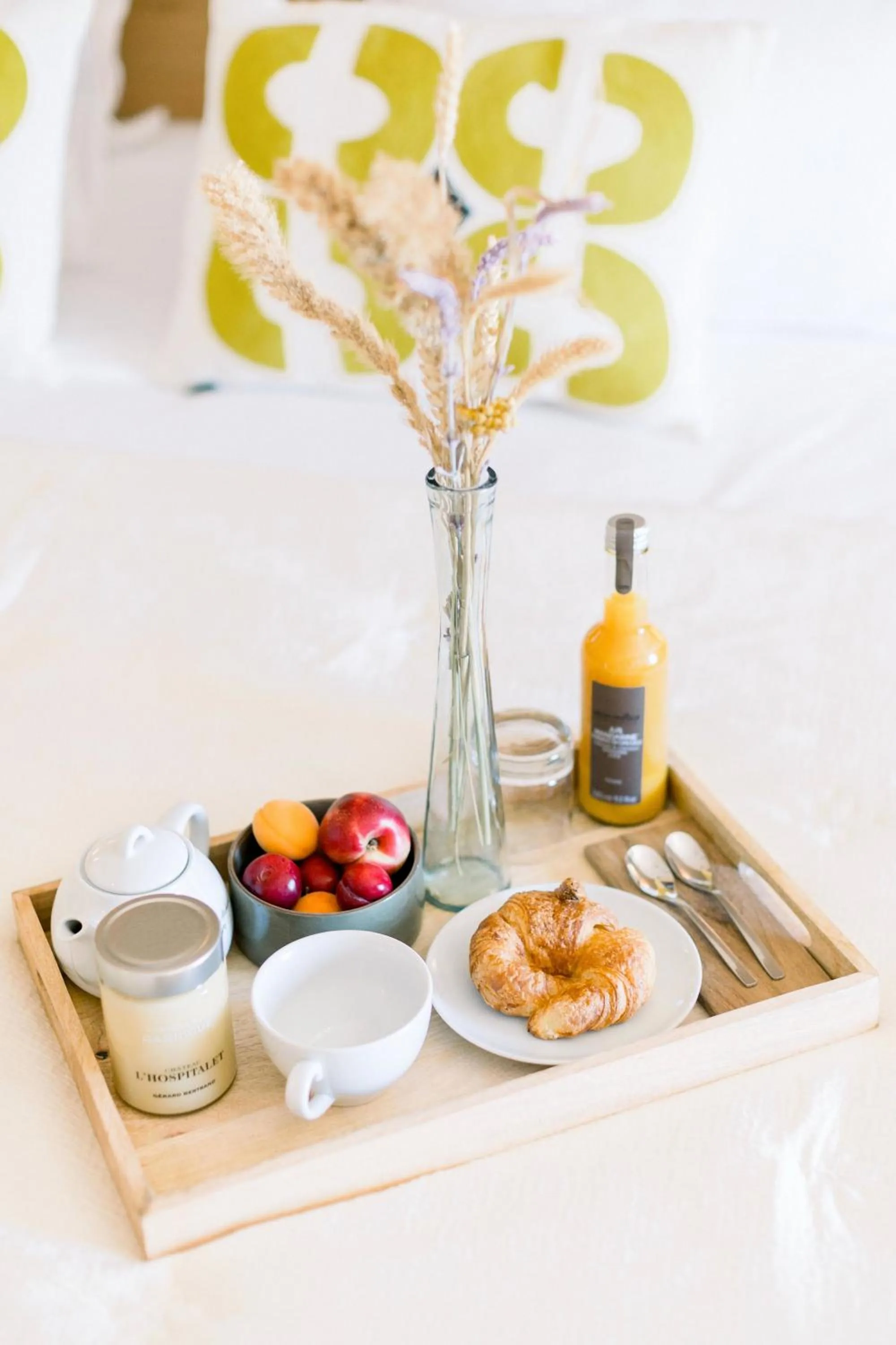 Food and drinks in Château L'Hospitalet Wine Resort Beach & Spa