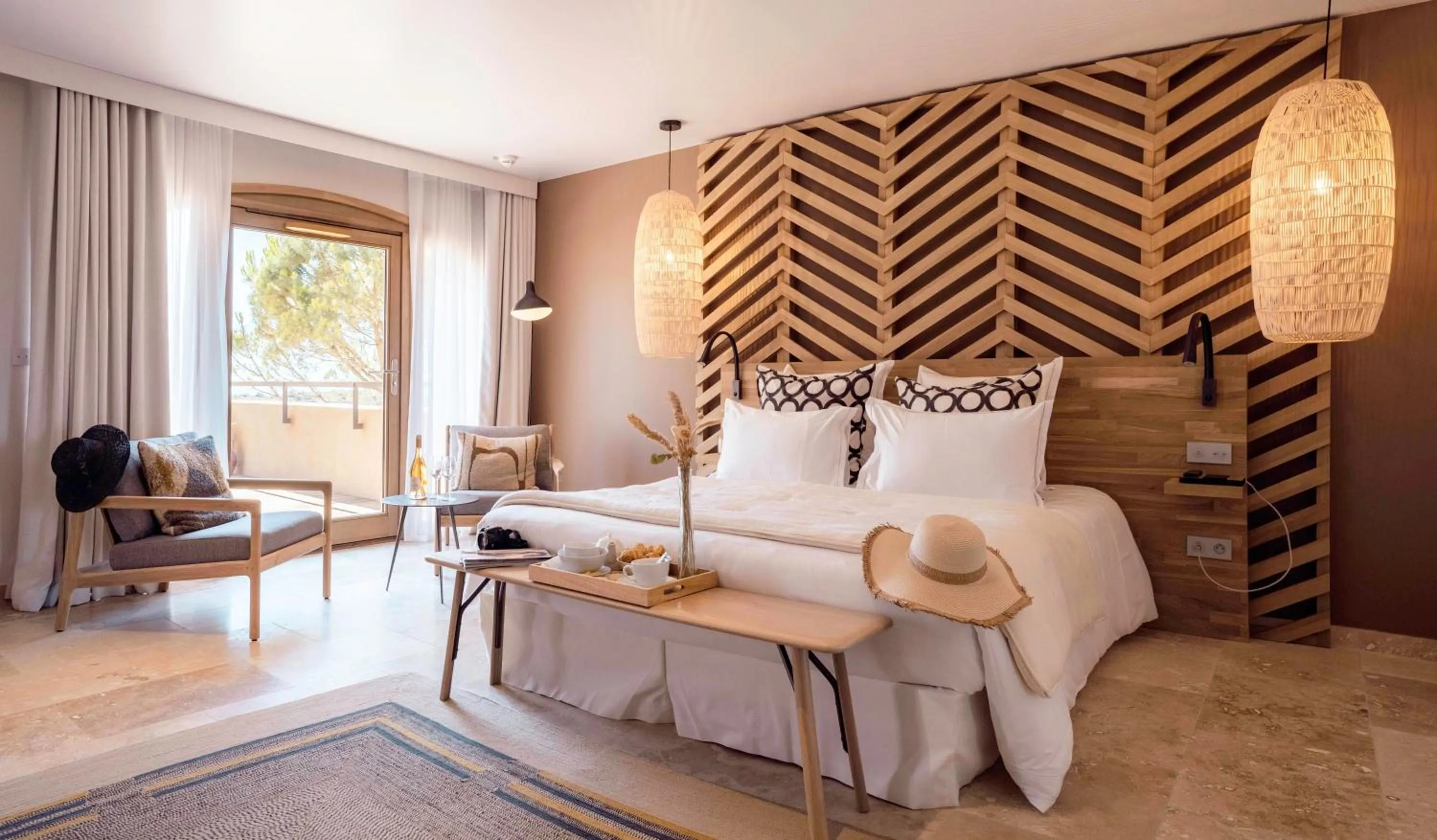 Photo of the whole room in Château L'Hospitalet Wine Resort Beach & Spa