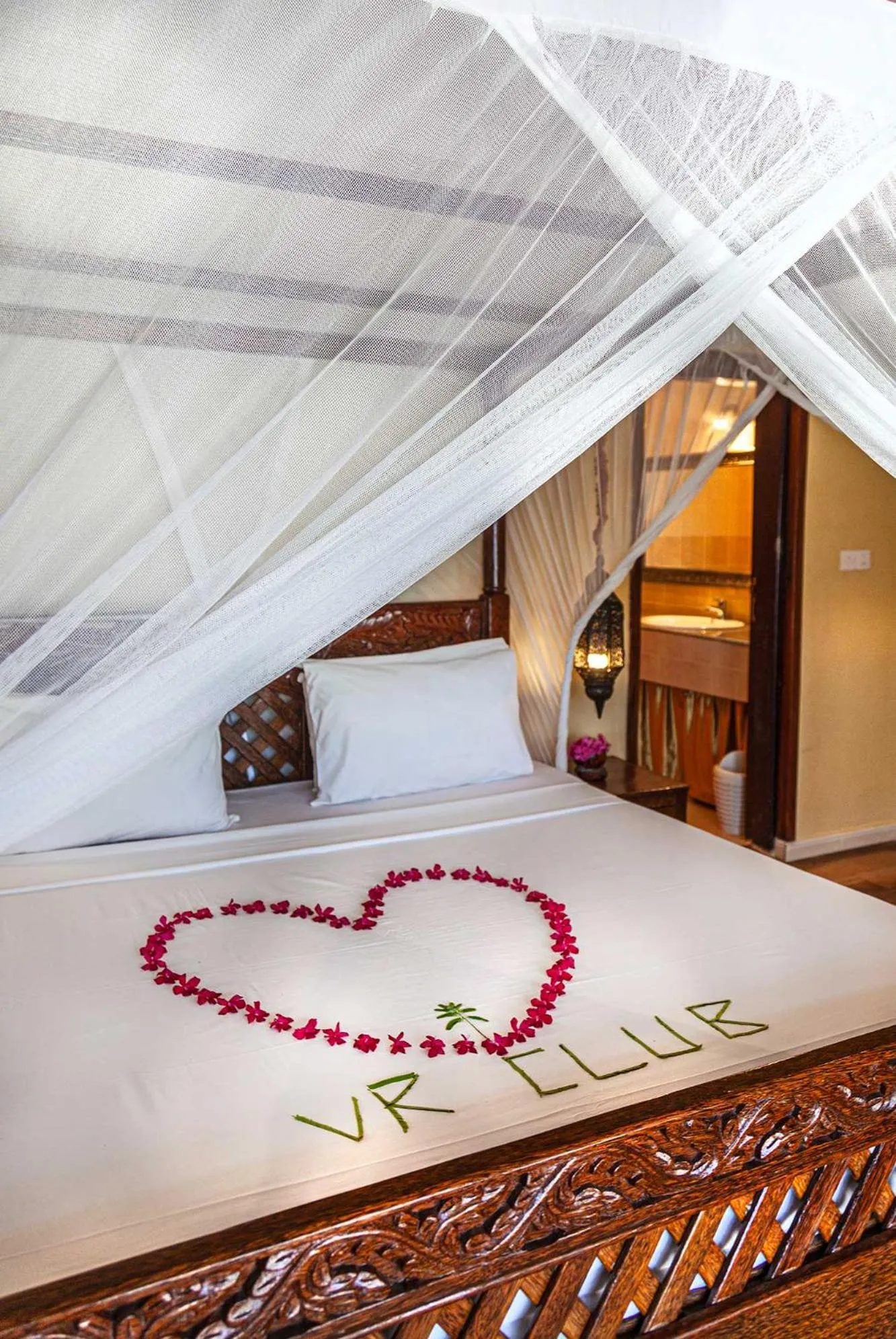 Bed in VRclub Paje Palms Beach Resort