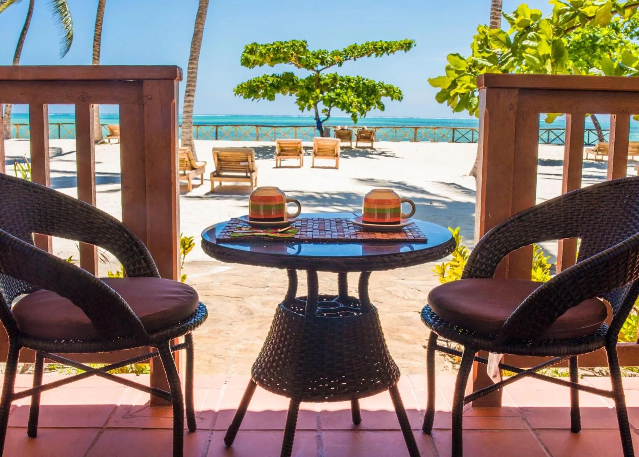 Patio in VRclub Paje Palms Beach Resort