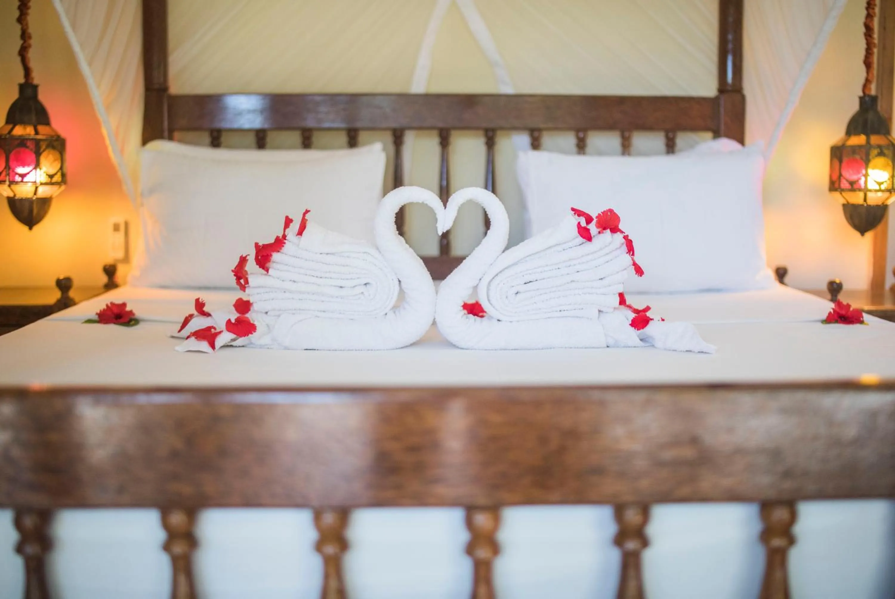 Bed in VRclub Paje Palms Beach Resort