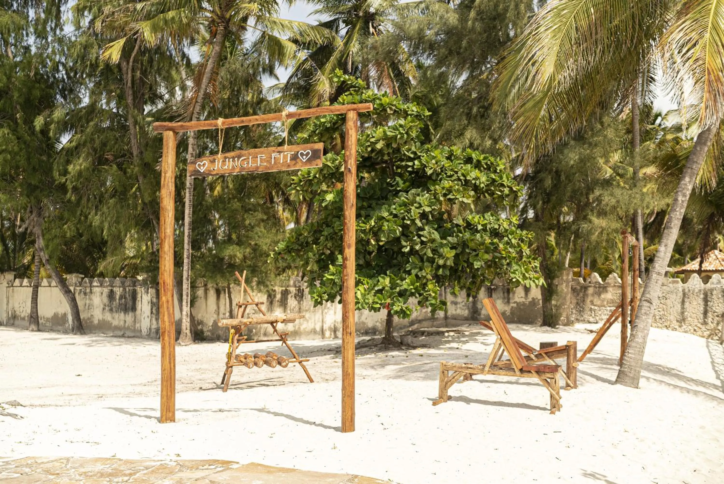 Fitness centre/facilities in VRclub Paje Palms Beach Resort