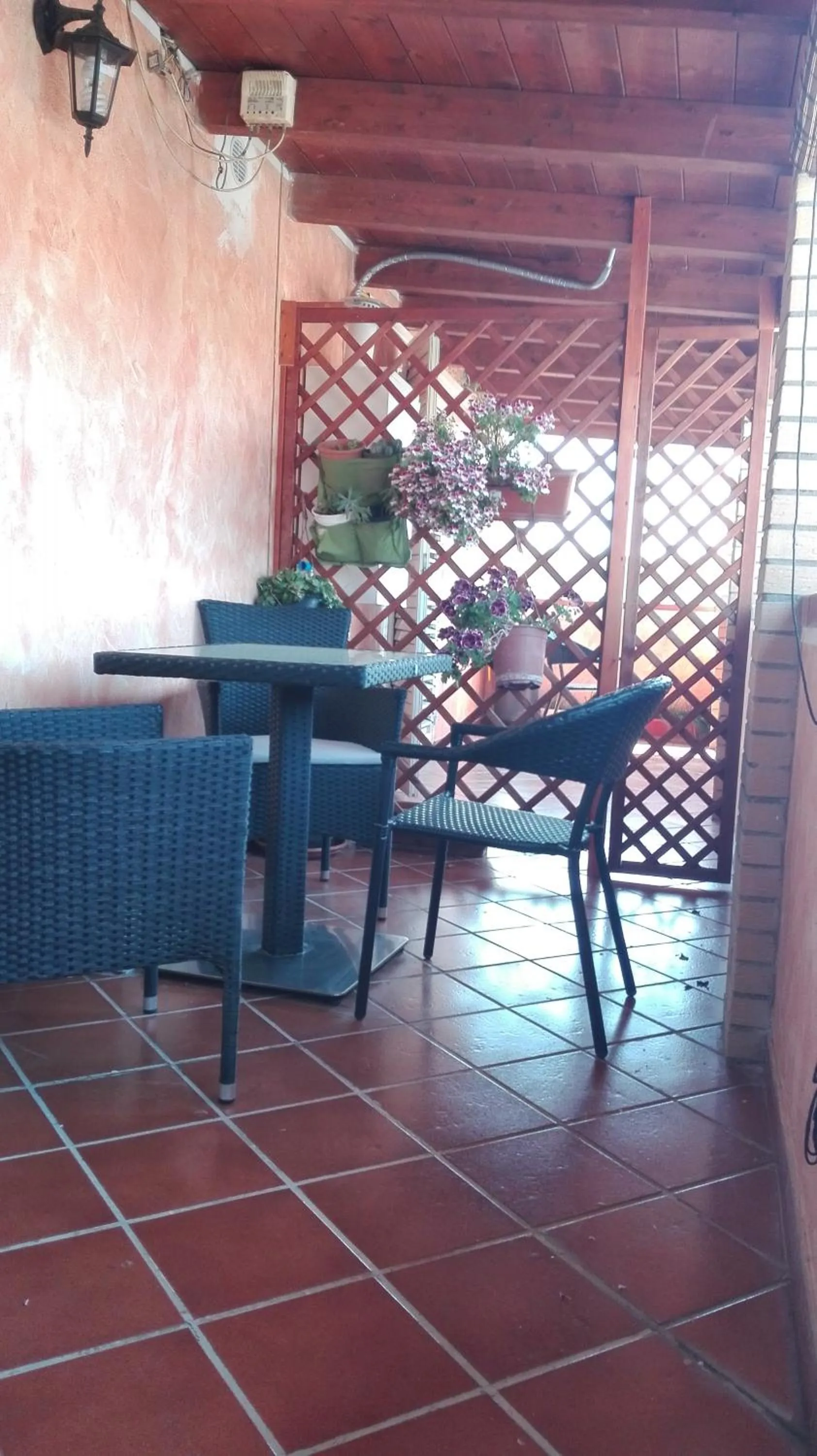 Balcony/Terrace in B&B Santa Barbara