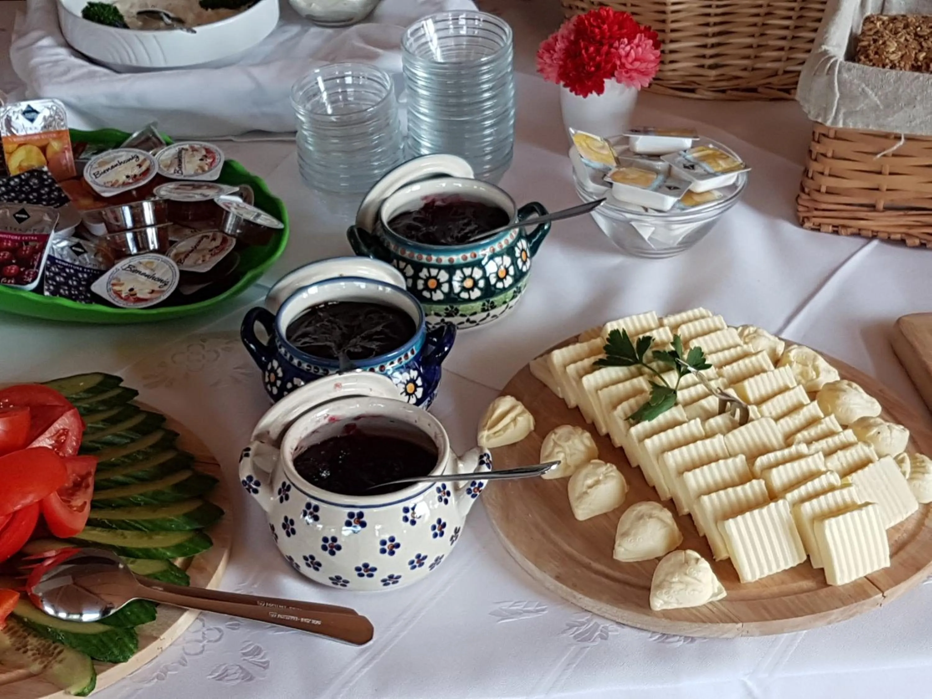 Breakfast in Hotel Bergmühle