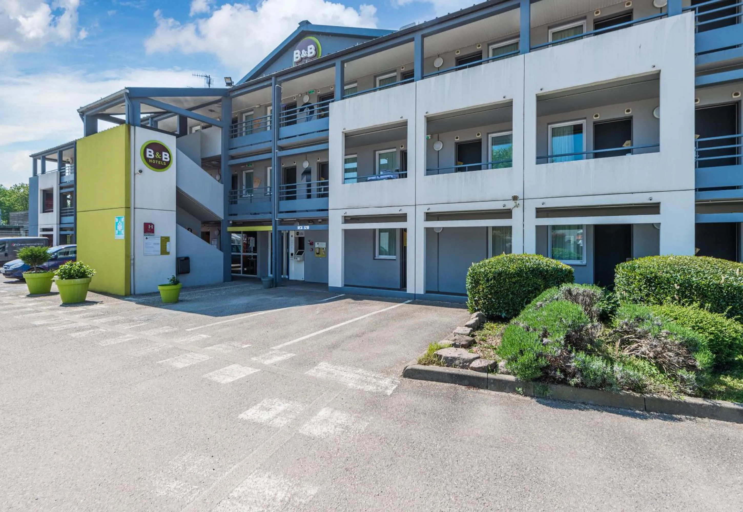 Property building in B&B HOTEL Strasbourg Sud Geispolsheim