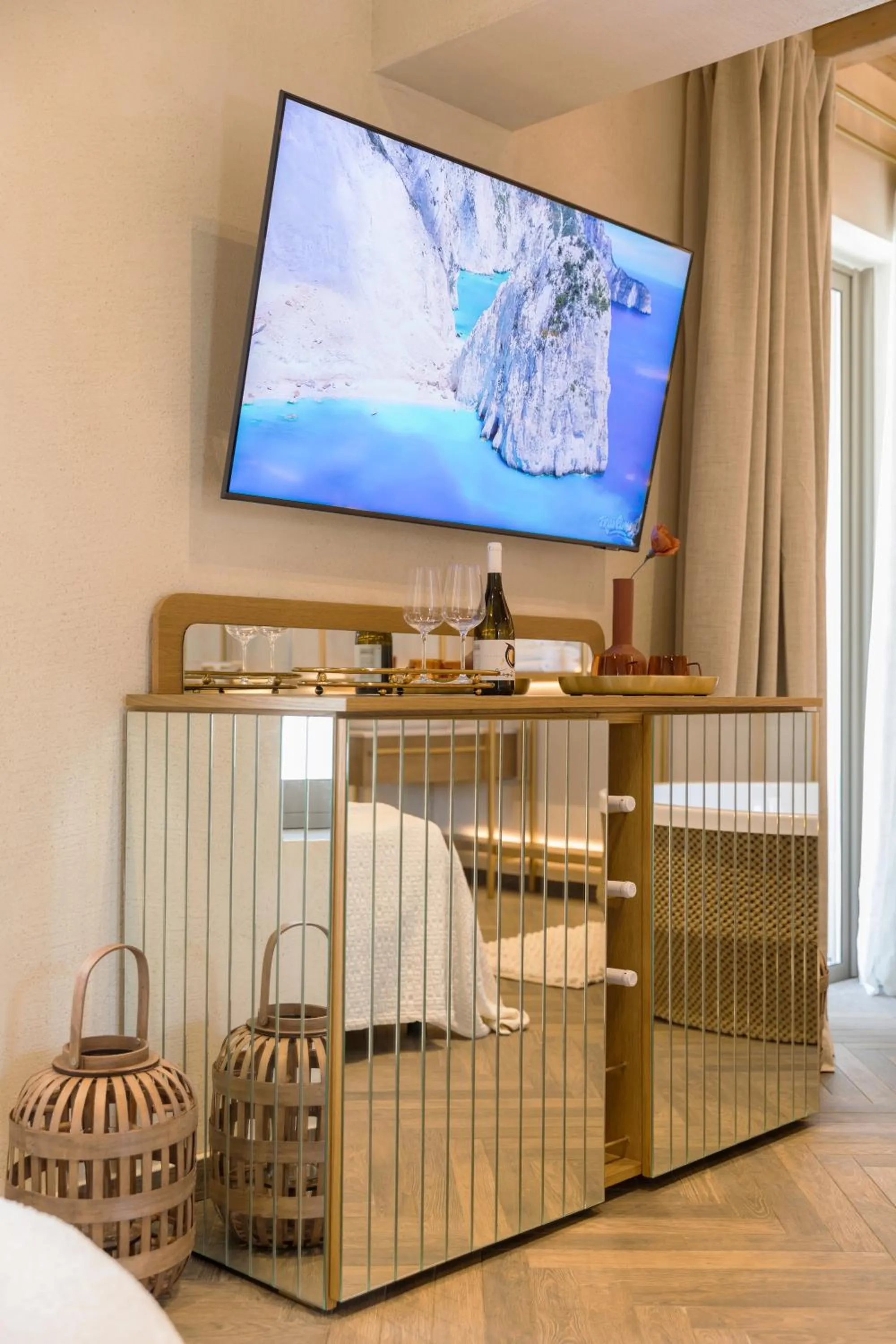 TV and multimedia, Bed in Agave Boutique Hotel