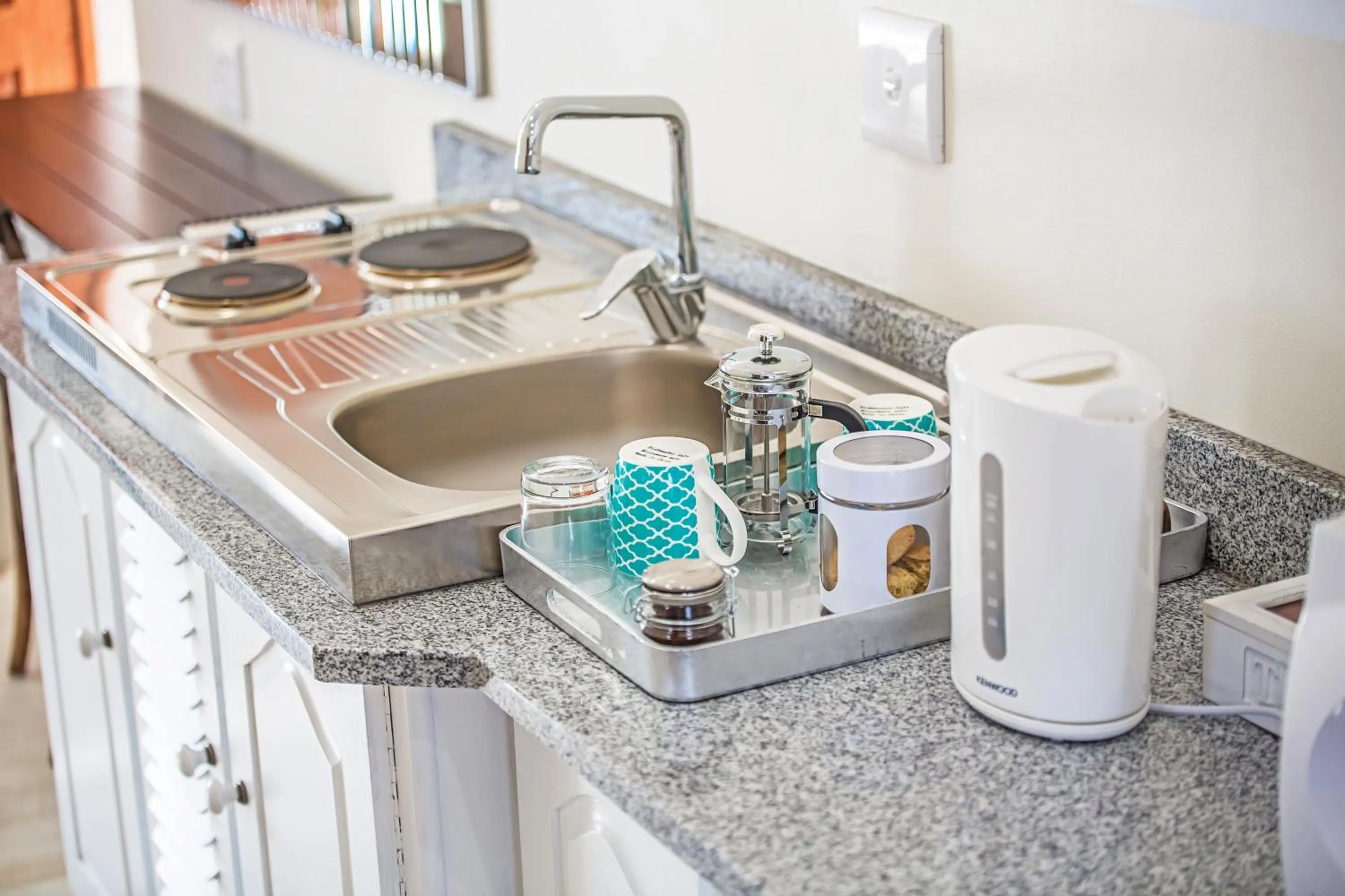 Kitchen or kitchenette in AnnVilla Guesthouse