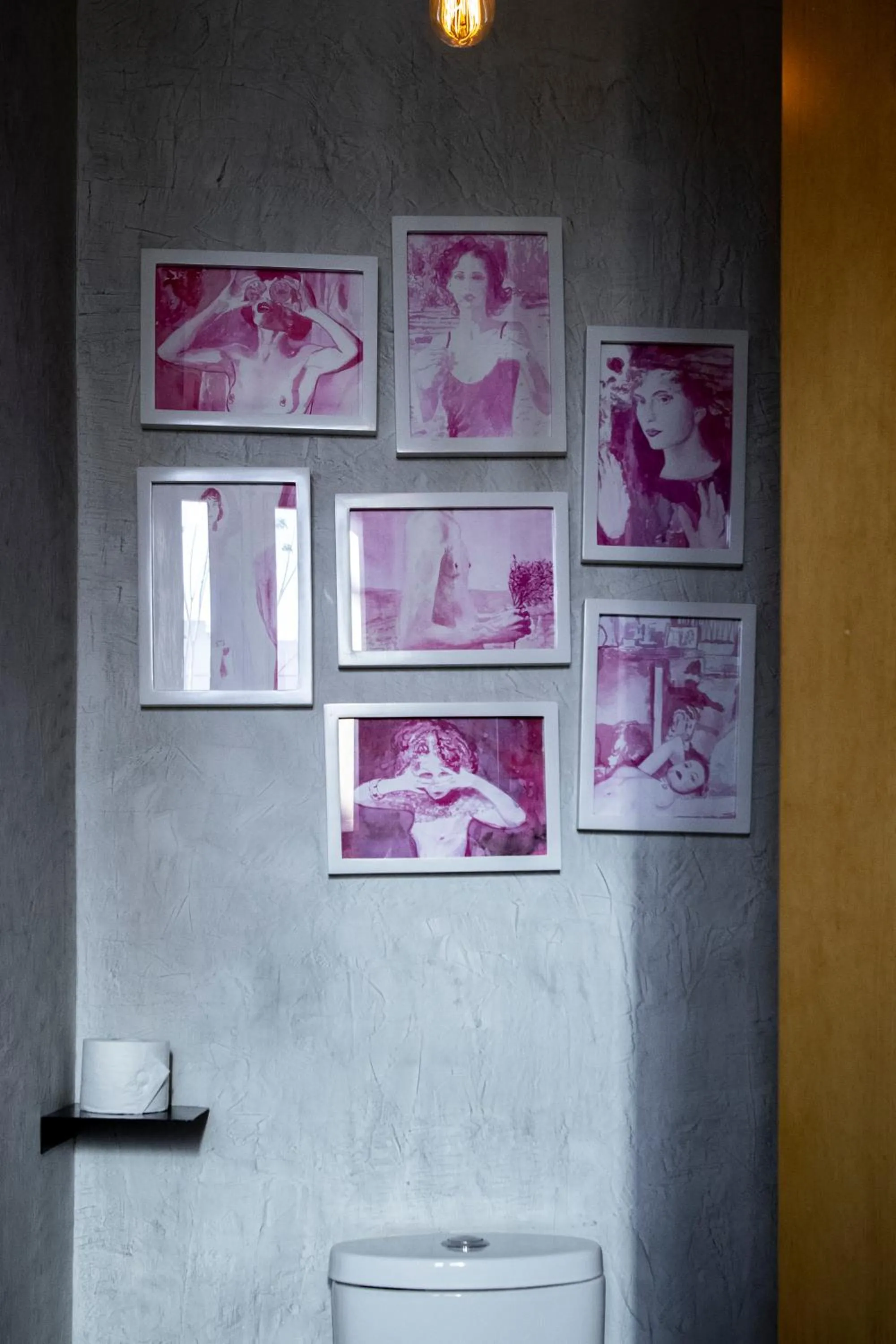 Decorative detail in Hotel Los Amantes