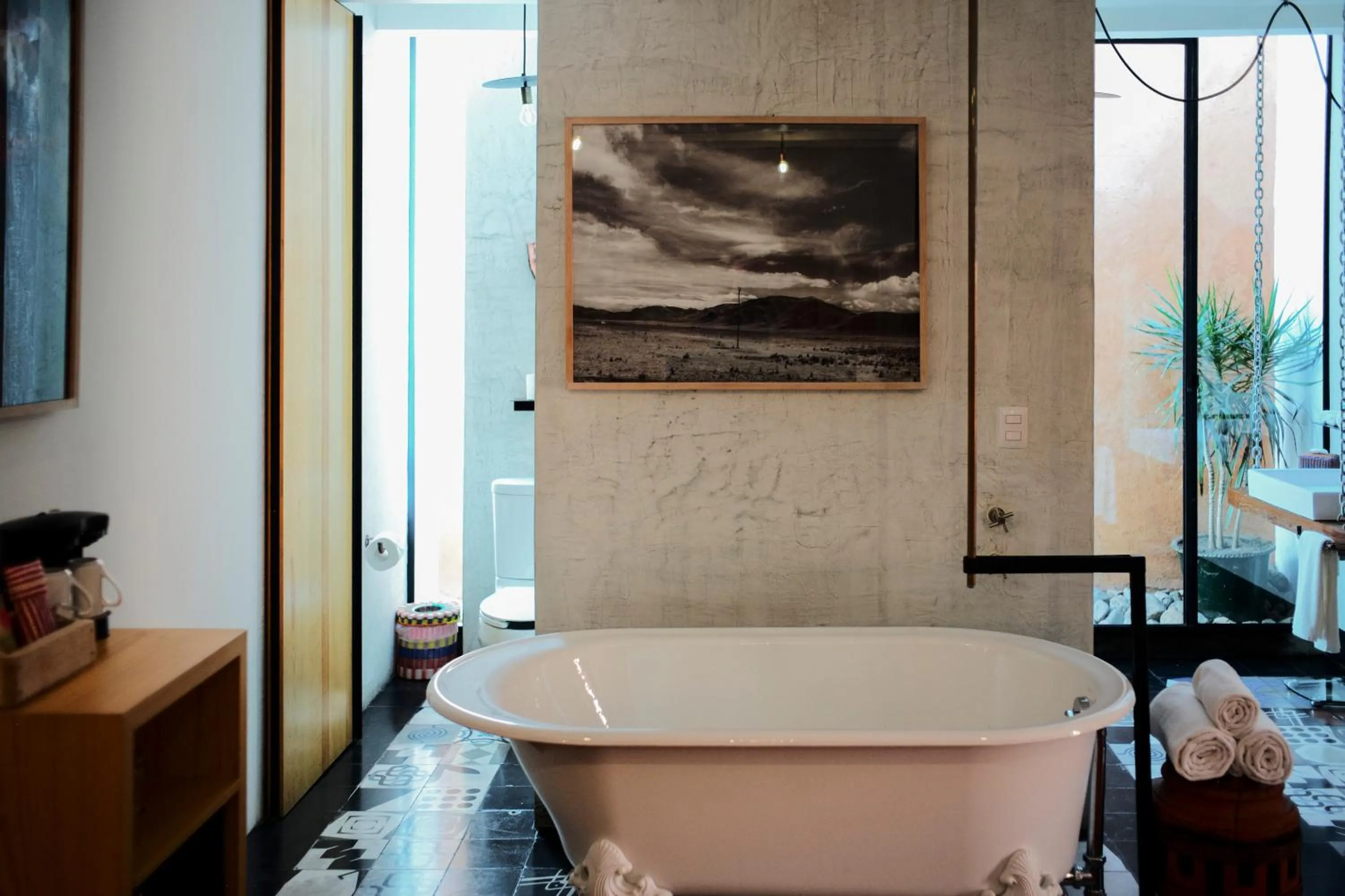 Bathroom in Hotel Los Amantes