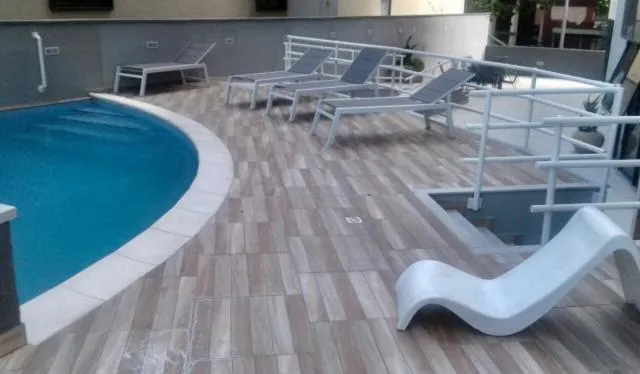 Swimming pool in Atlântico Flat Residence