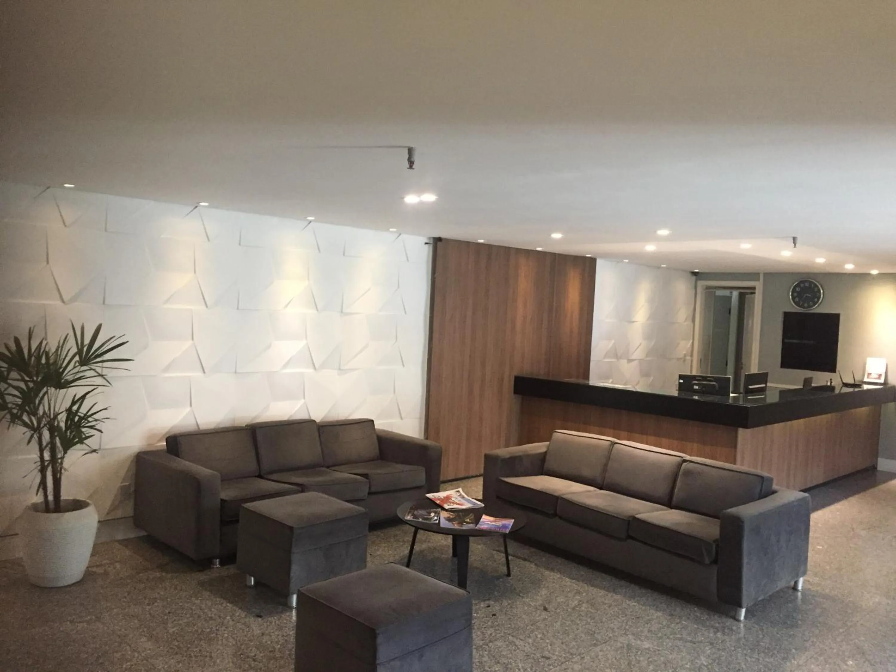 Lobby or reception in Atlântico Flat Residence