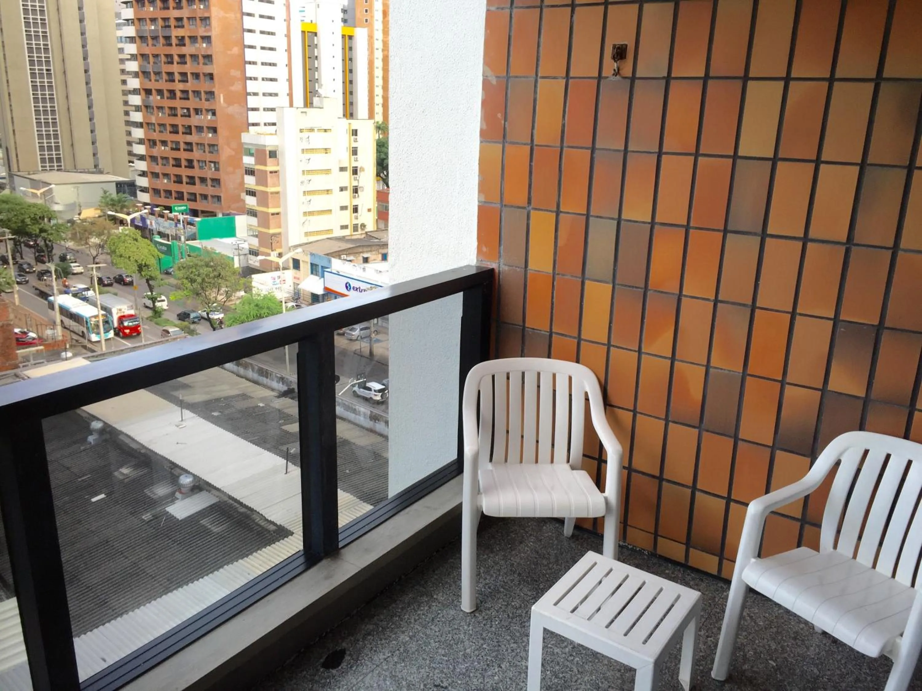 Balcony/Terrace in Atlântico Flat Residence