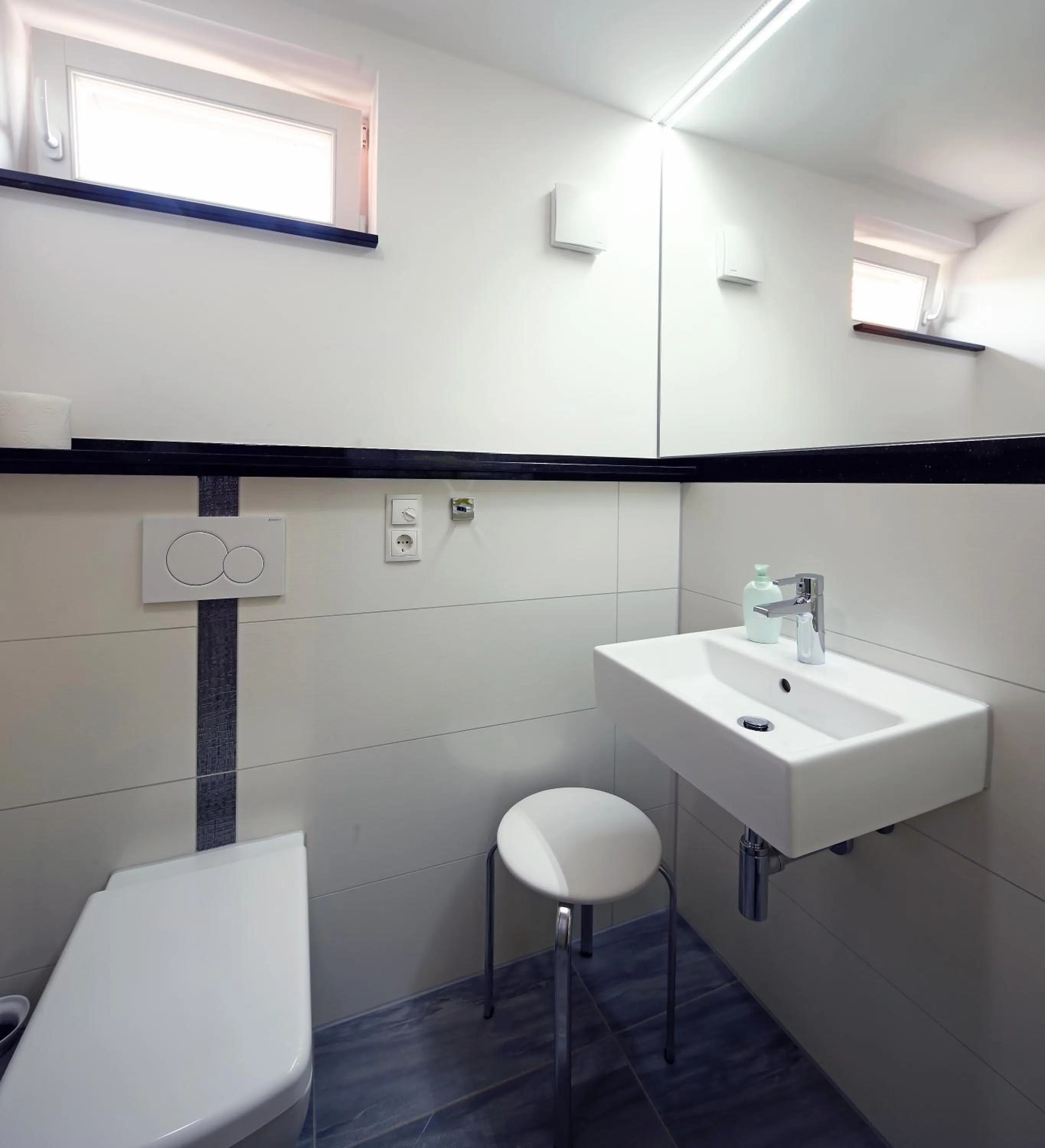 Bathroom in Landhotel Zur Grünen Kutte