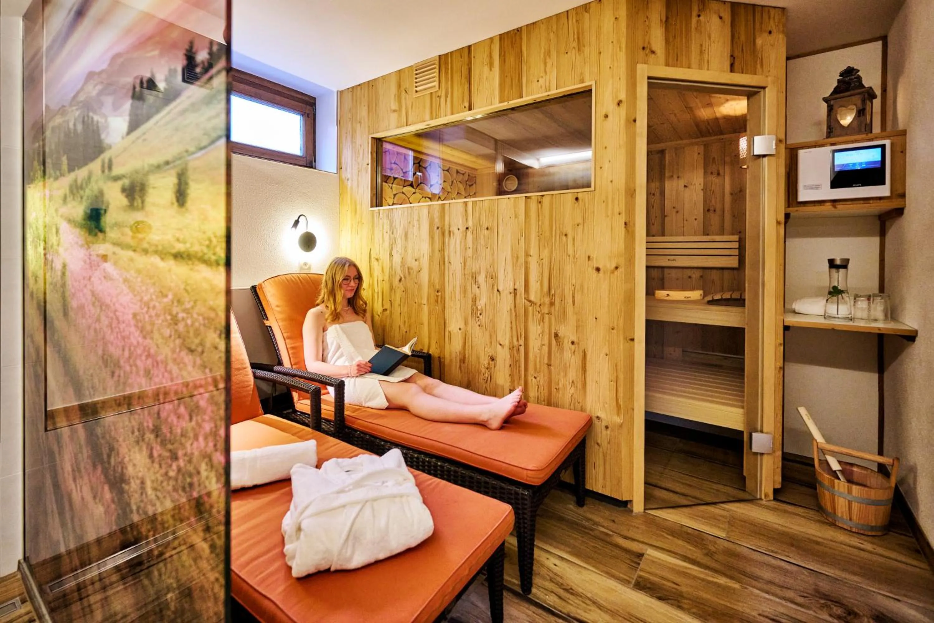 Sauna in Landhotel Zur Grünen Kutte