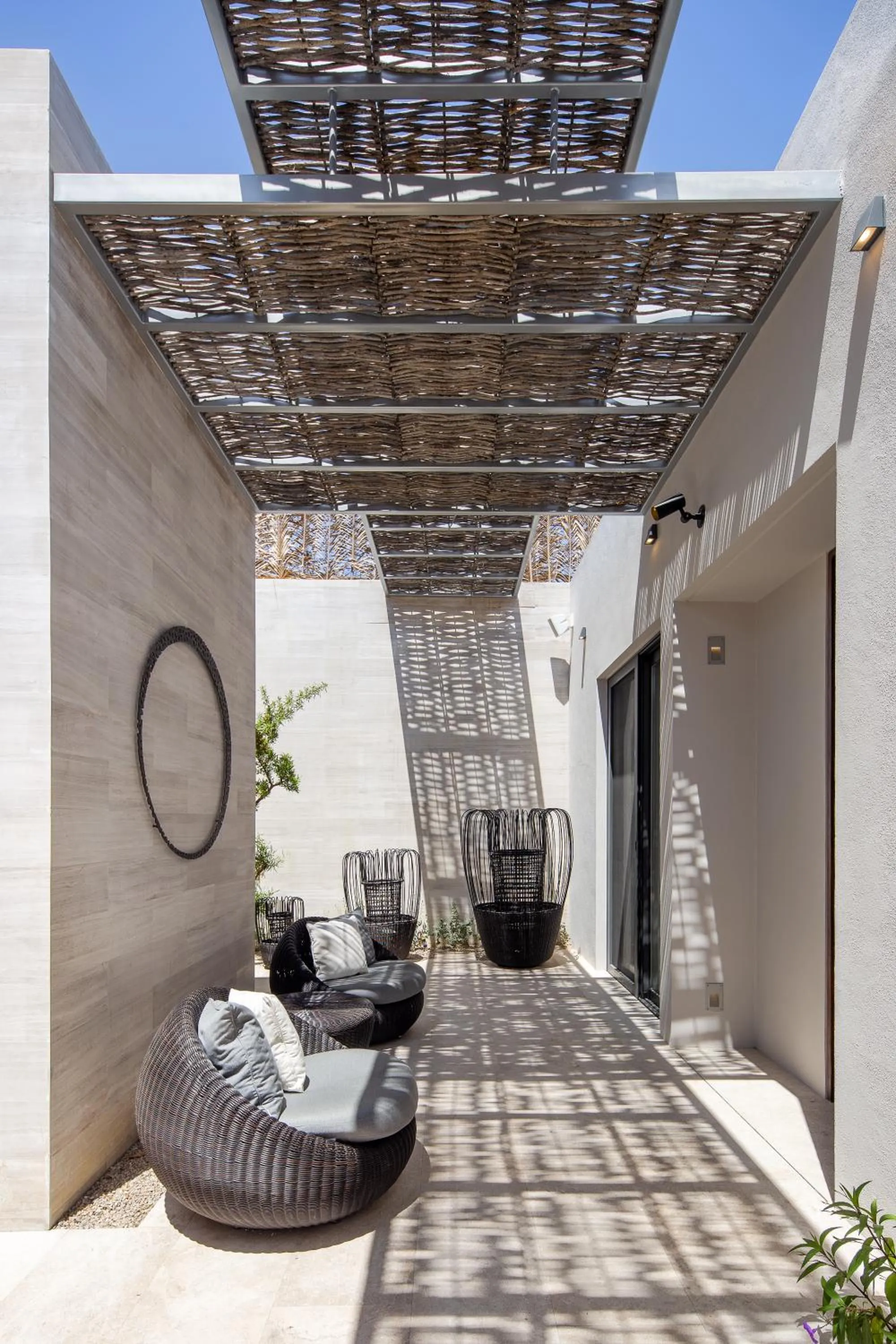 Patio in The Club at Solaz Luxury Villas