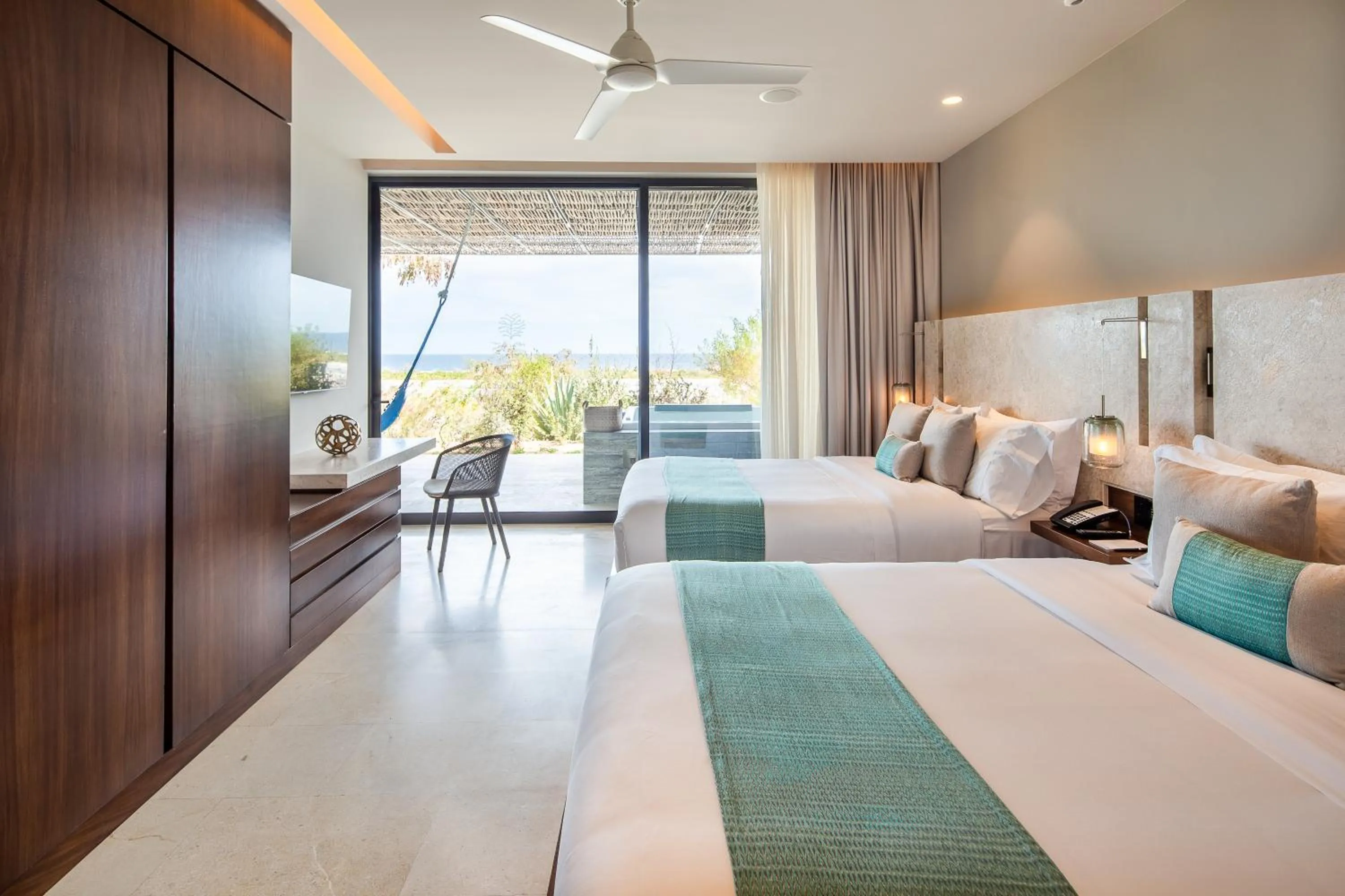 Bed in The Club at Solaz Luxury Villas