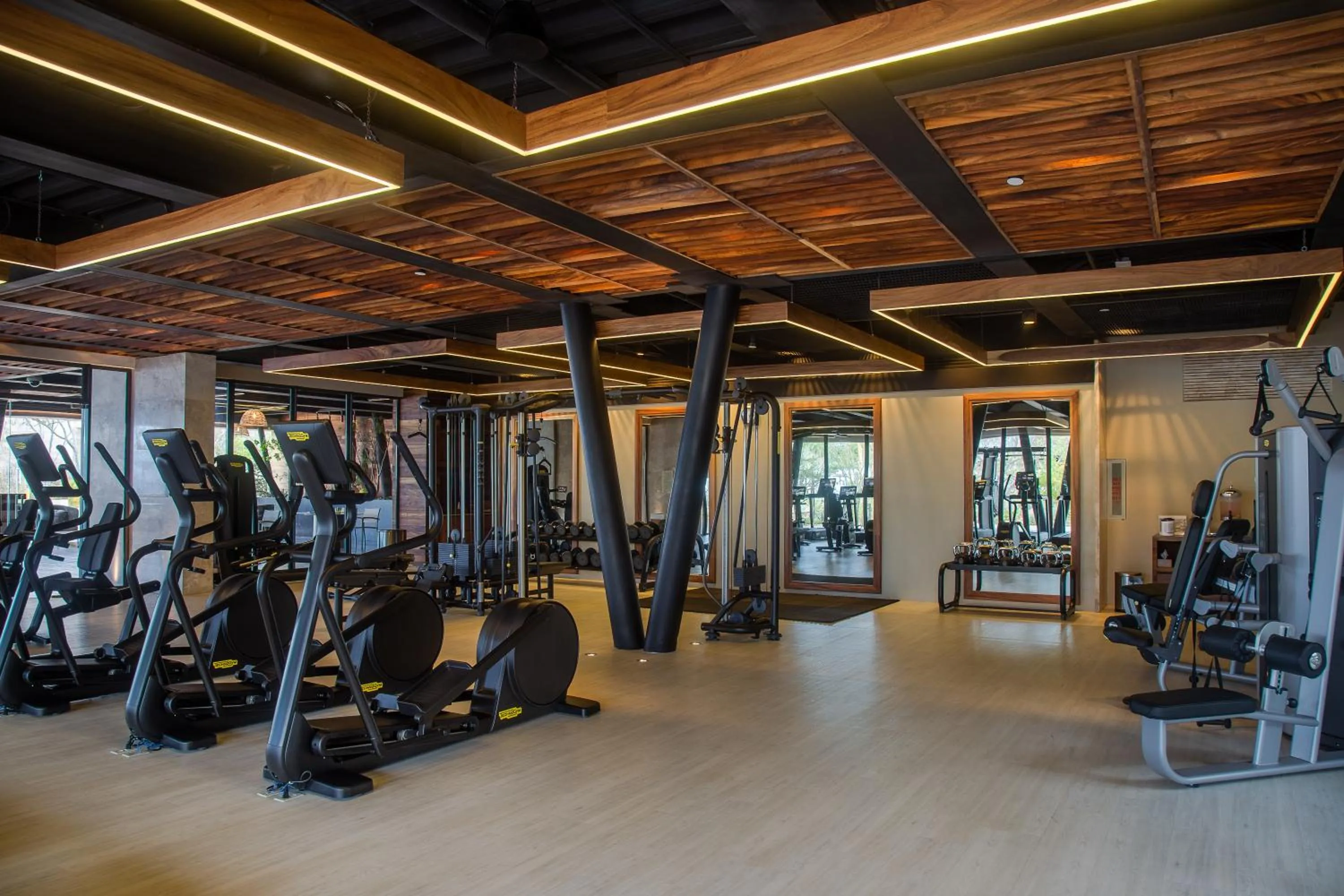 Fitness centre/facilities in The Club at Solaz Luxury Villas