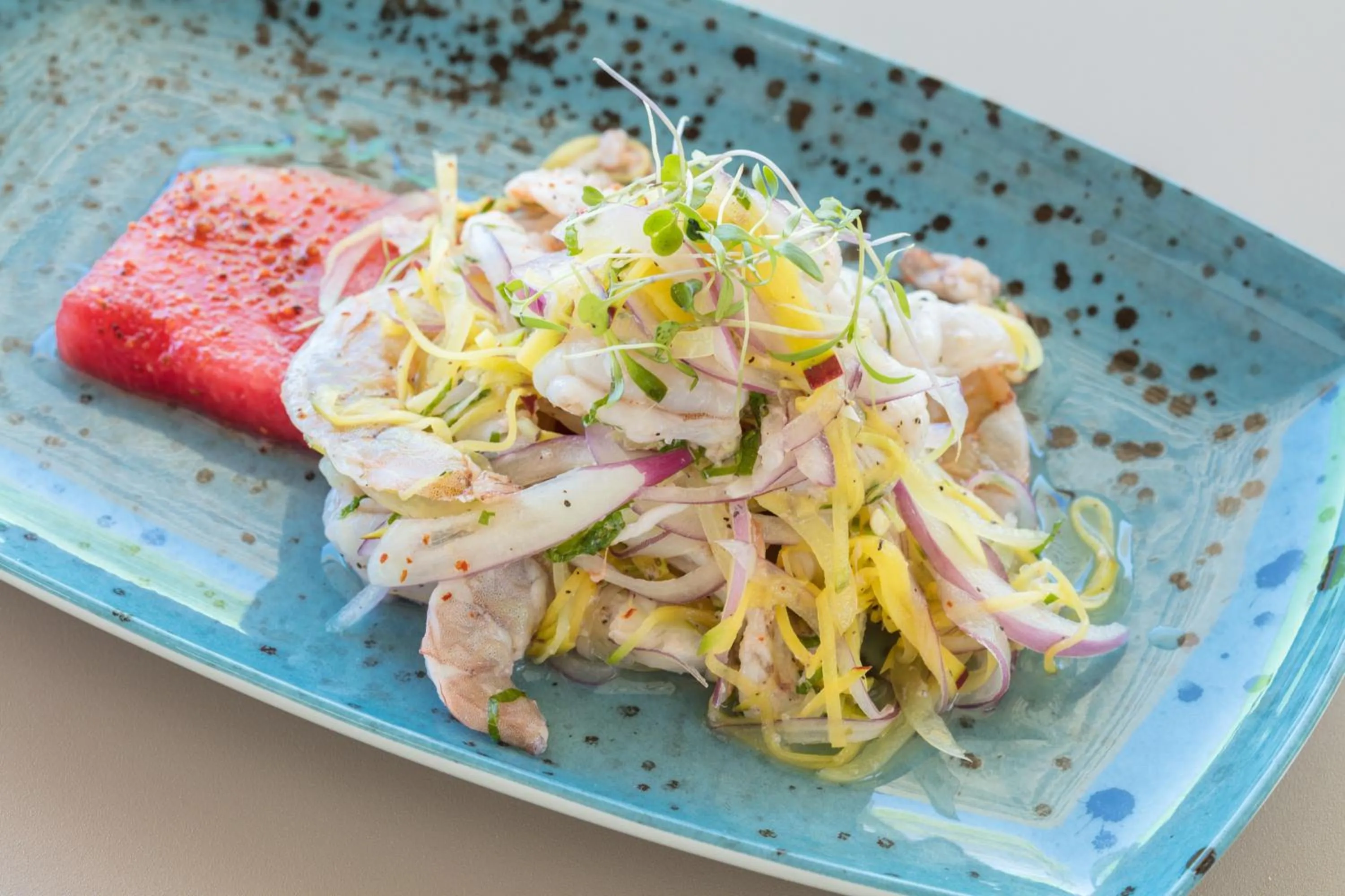 Food and drinks in The Club at Solaz Luxury Villas