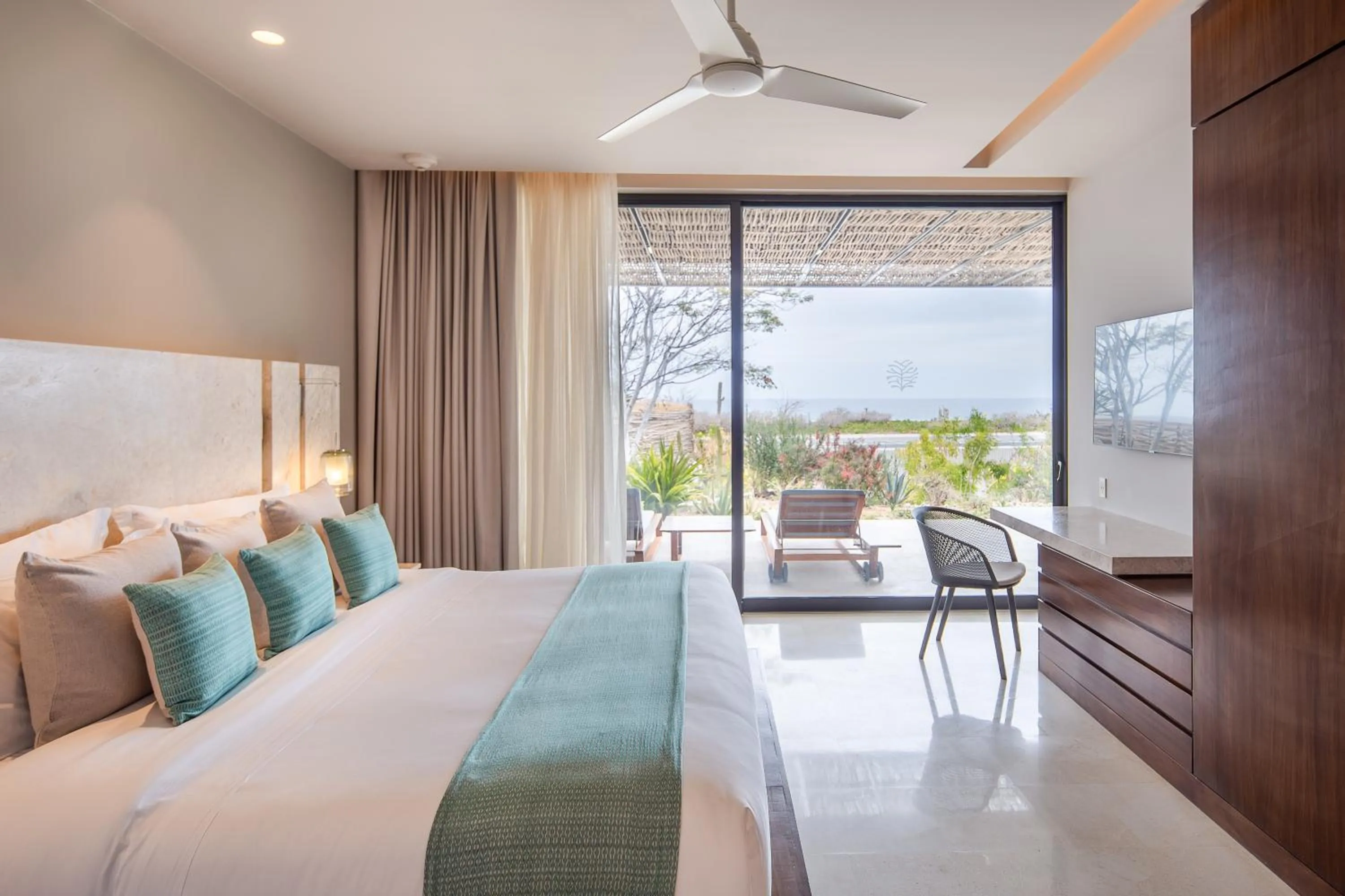 Bed in The Club at Solaz Luxury Villas