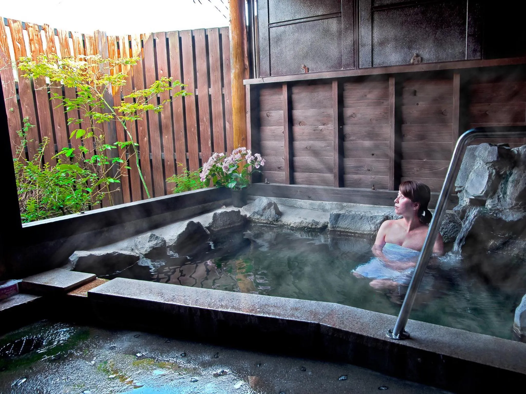 Natural landscape in Kirishima miyama hotel
