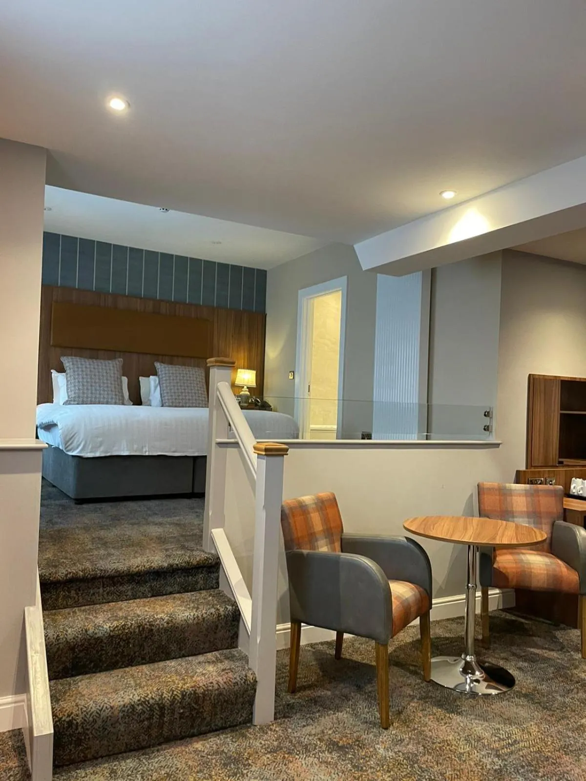 Seating area, Bed in Dunadry Hotel And Gardens