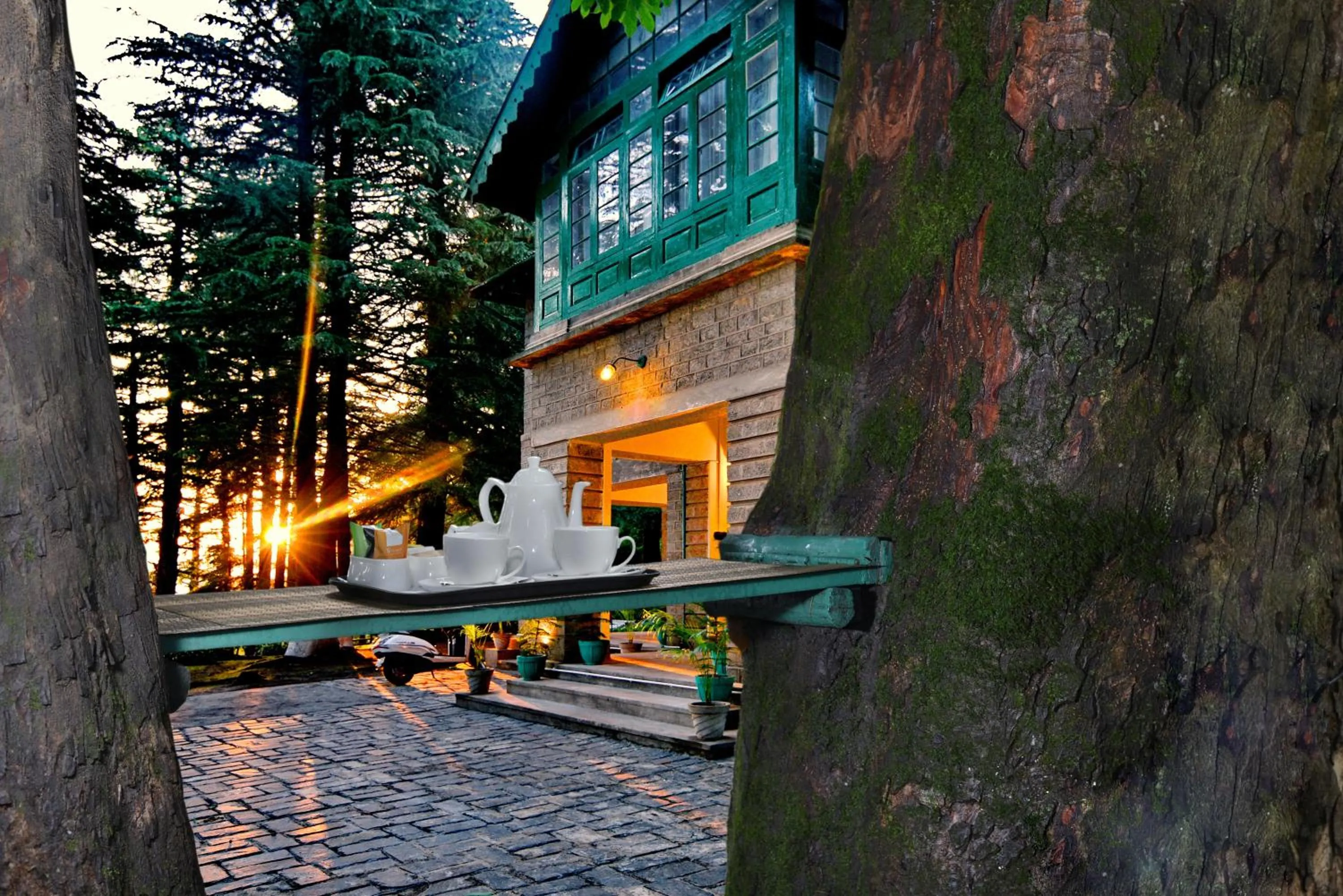 Property building in Brij Villa, Dalhousie - A Colonial Luxury Retreat