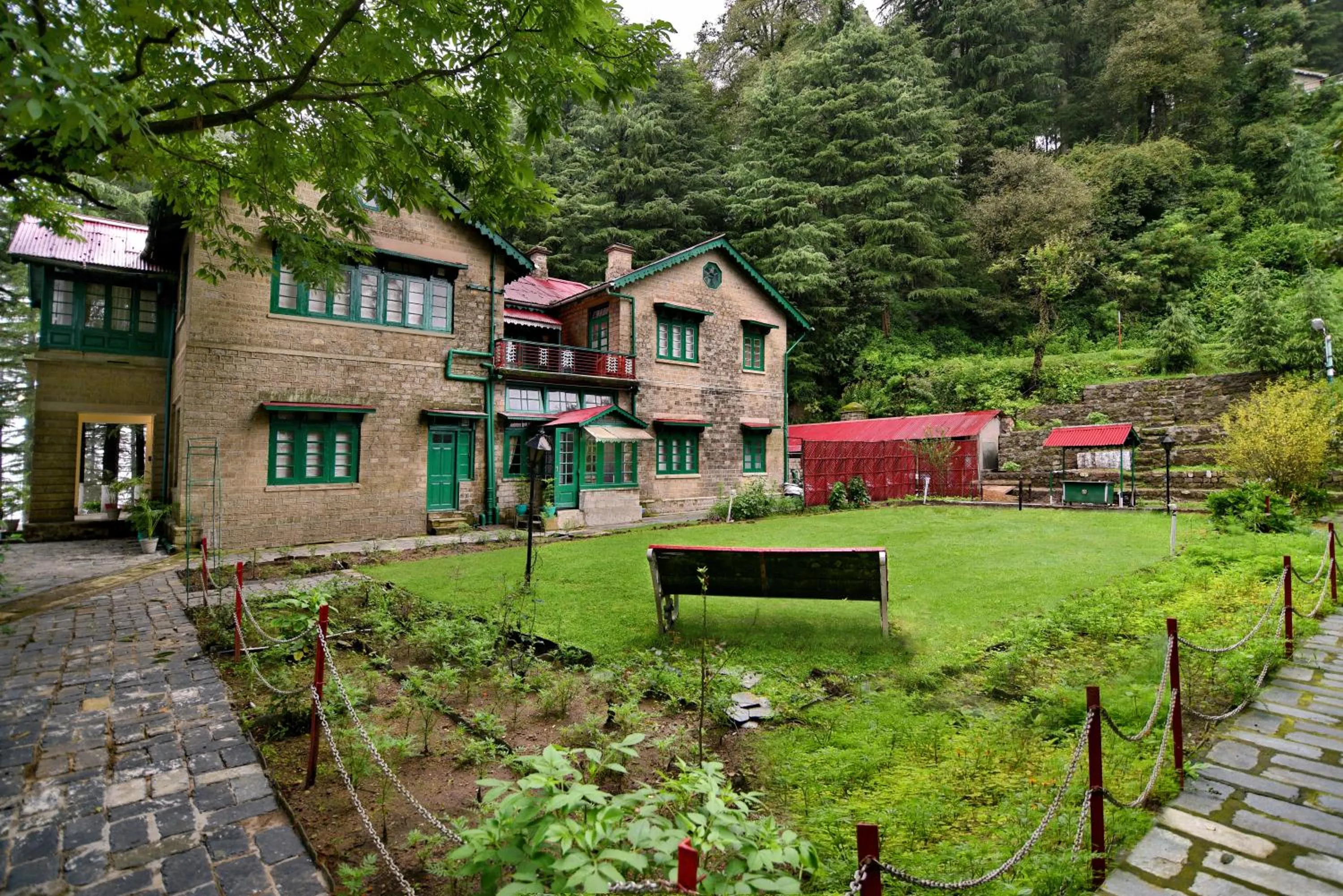 Property building in Brij Villa, Dalhousie - A Colonial Luxury Retreat