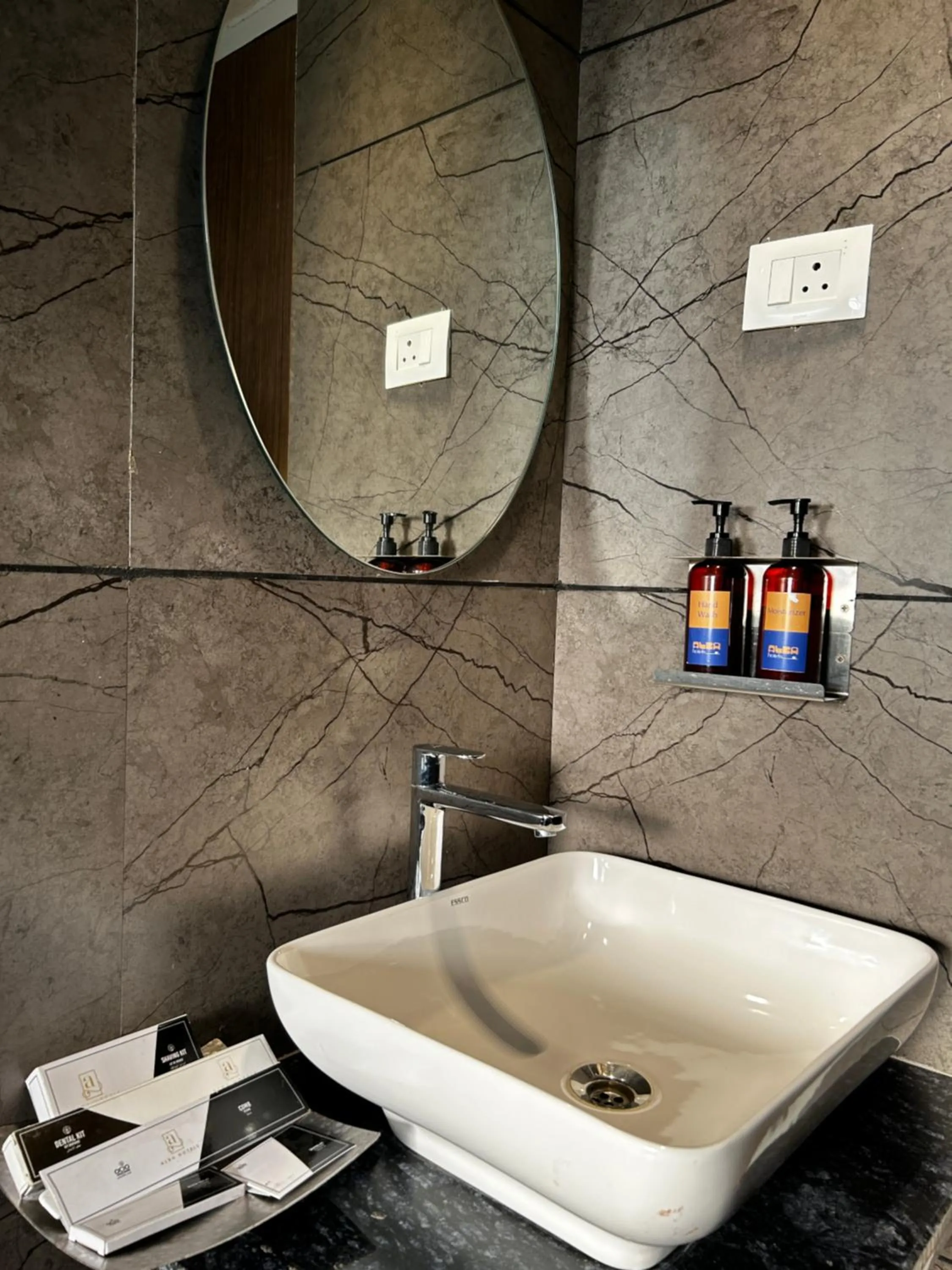 Bathroom in Alba Premier Kolhapur