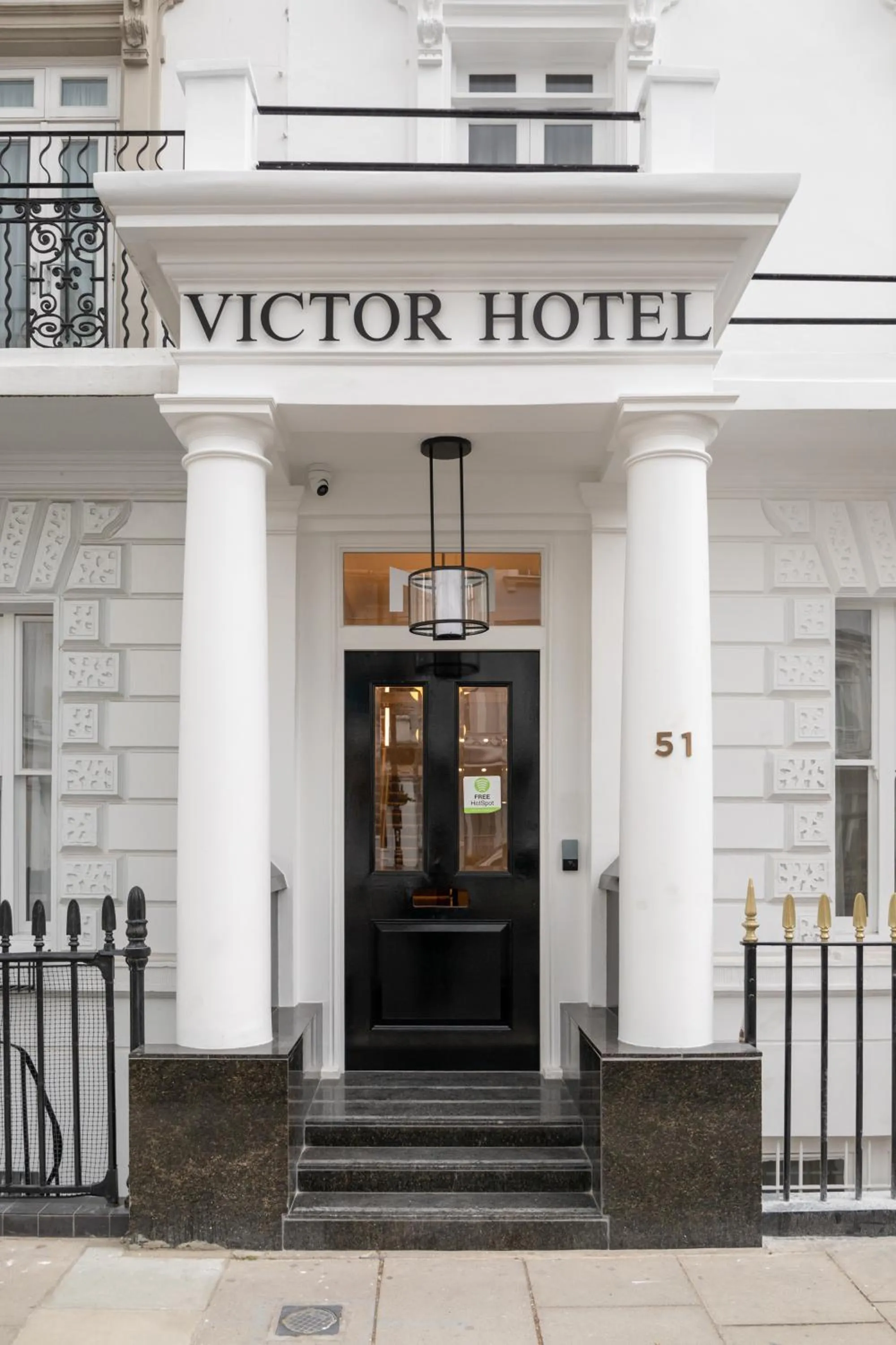 Property building in Mornington Victor Hotel London Belgravia