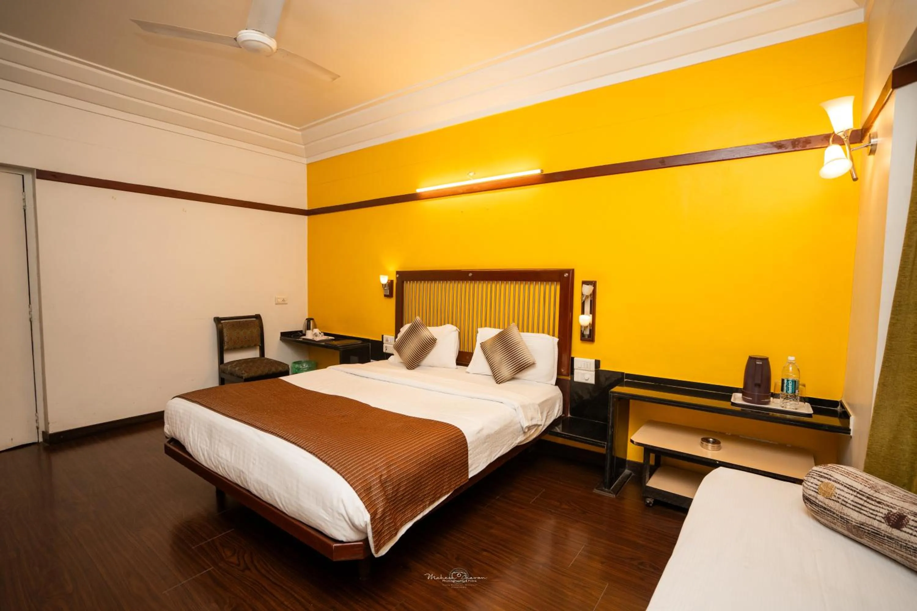 Photo of the whole room, Bed in Hotel Vrishali Executive