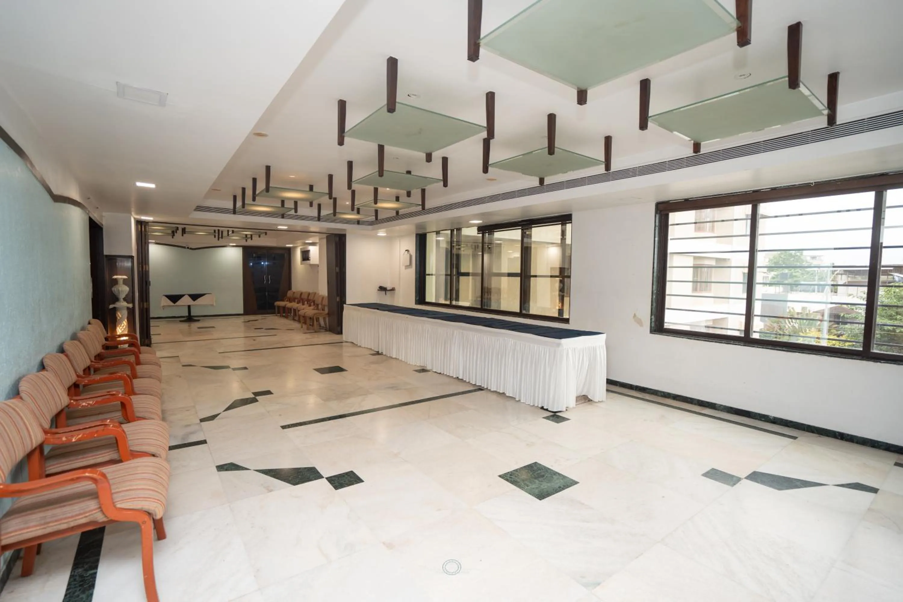 Seating area in Hotel Vrishali Executive