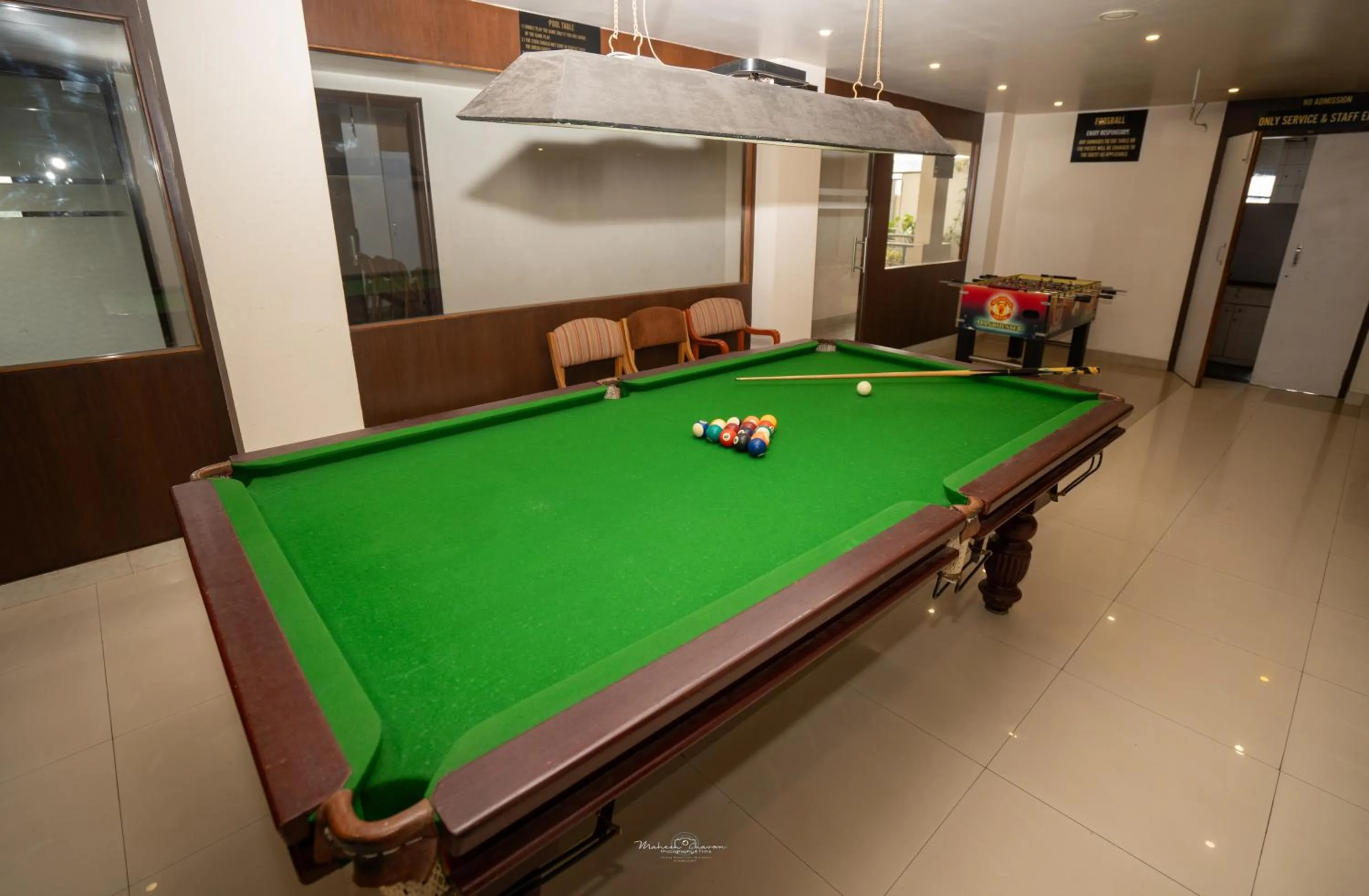 Game Room in Hotel Vrishali Executive