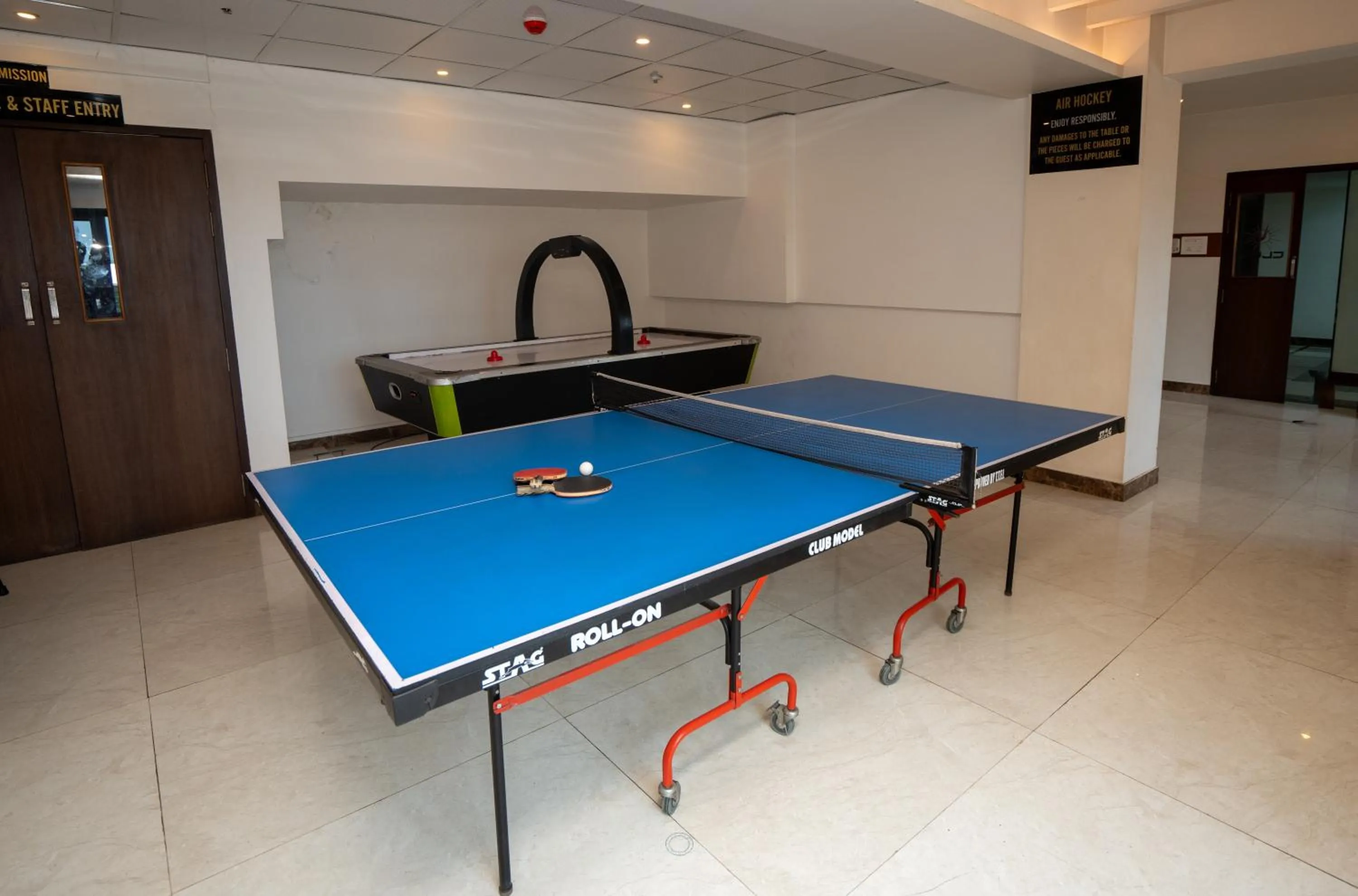 Game Room in Hotel Vrishali Executive